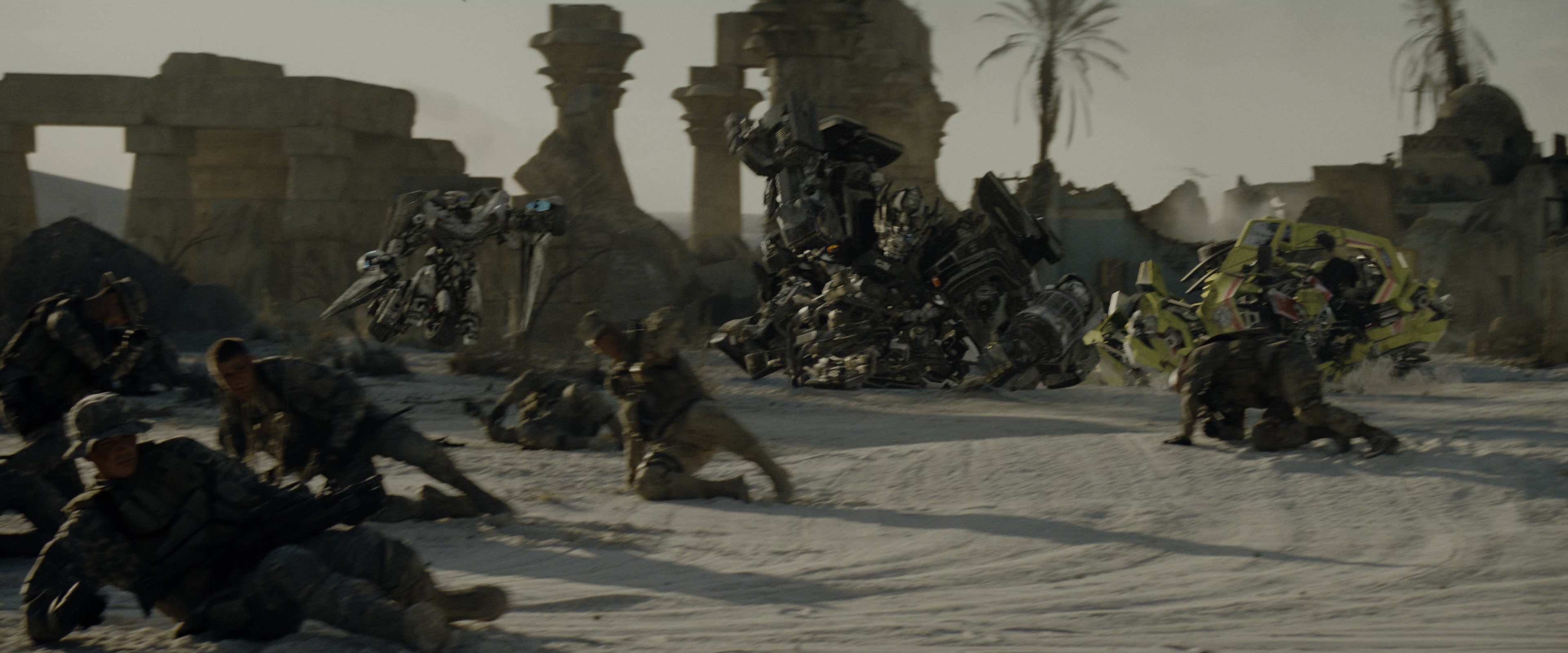 Transformers: Revenge of the Fallen (2009), wide, 2.40:1 — film still