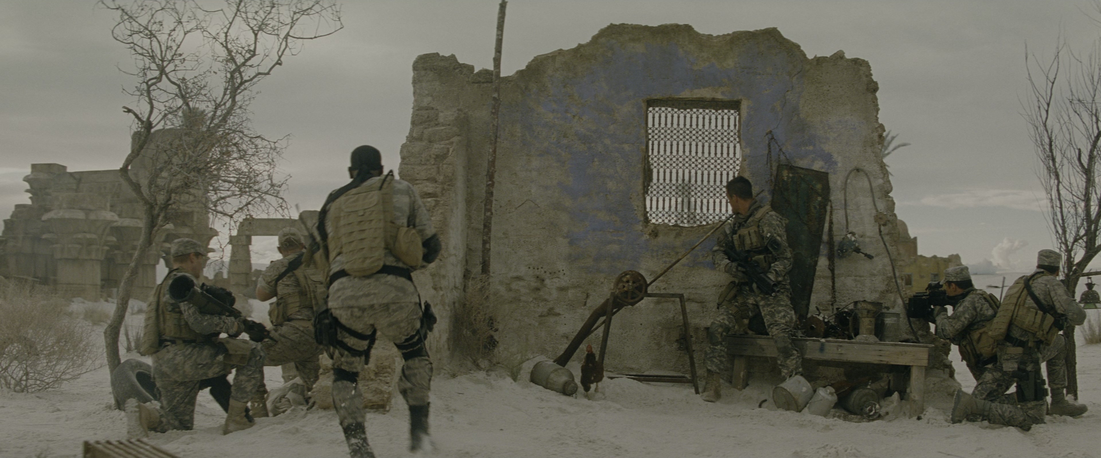 Transformers: Revenge of the Fallen (2009), wide, 2.40:1 — film still