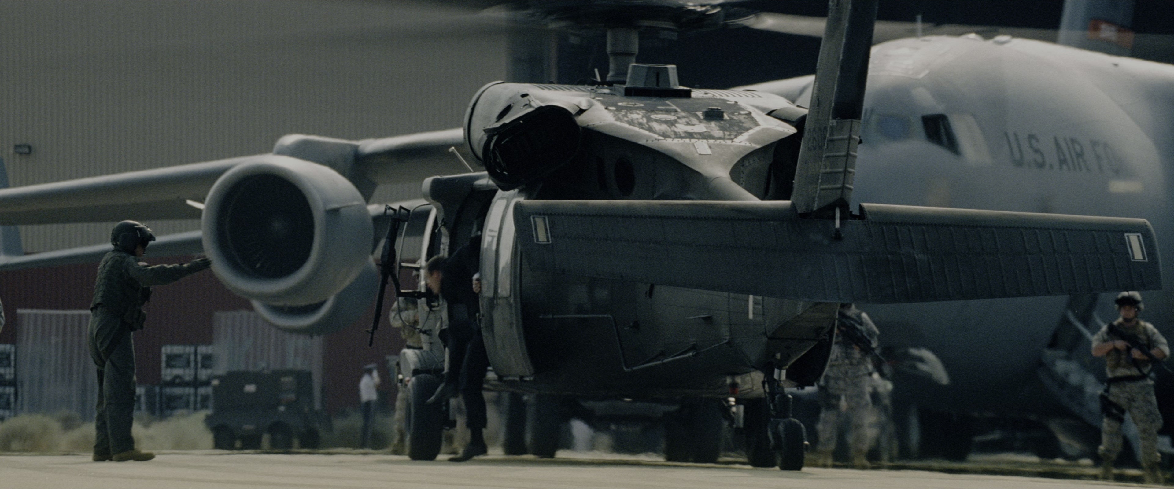 Transformers: Revenge of the Fallen (2009), wide, 2.40:1 — film still