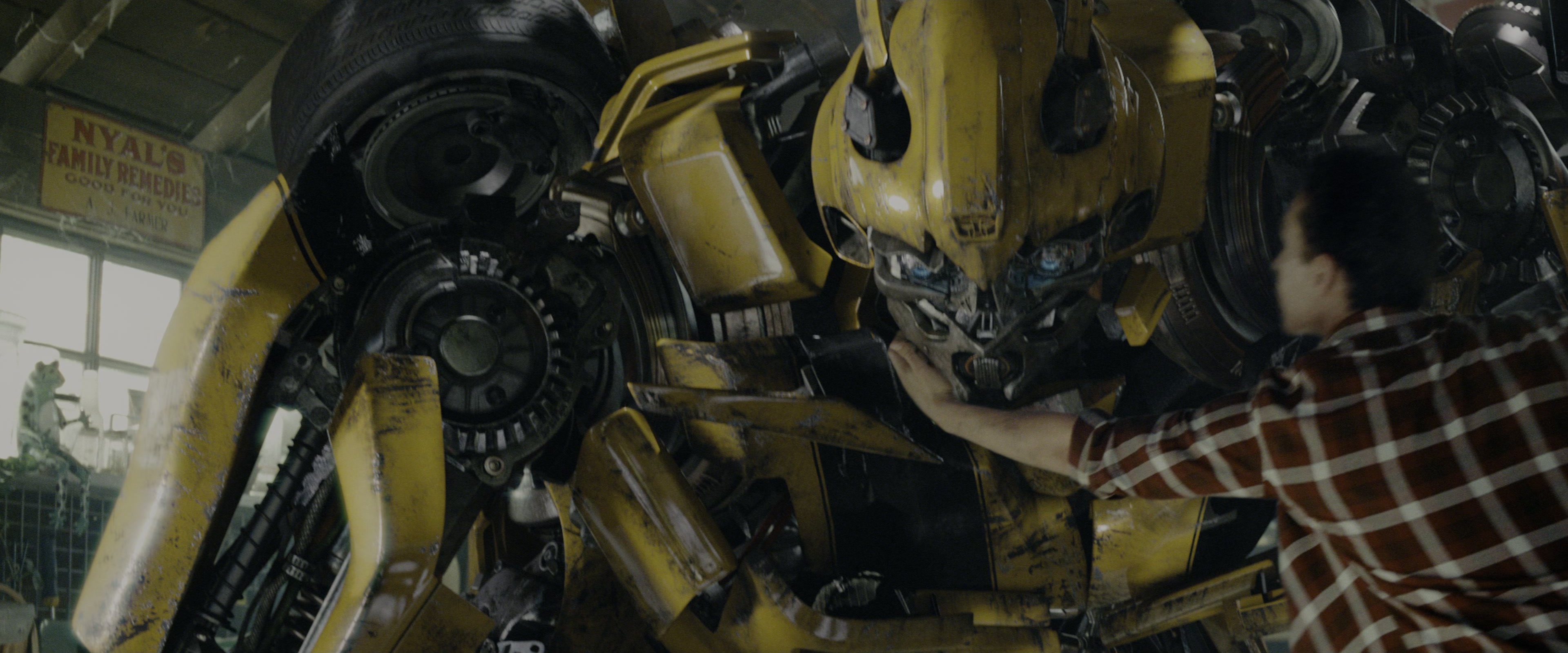 Transformers: Revenge of the Fallen (2009), wide, 2.40:1 — film still