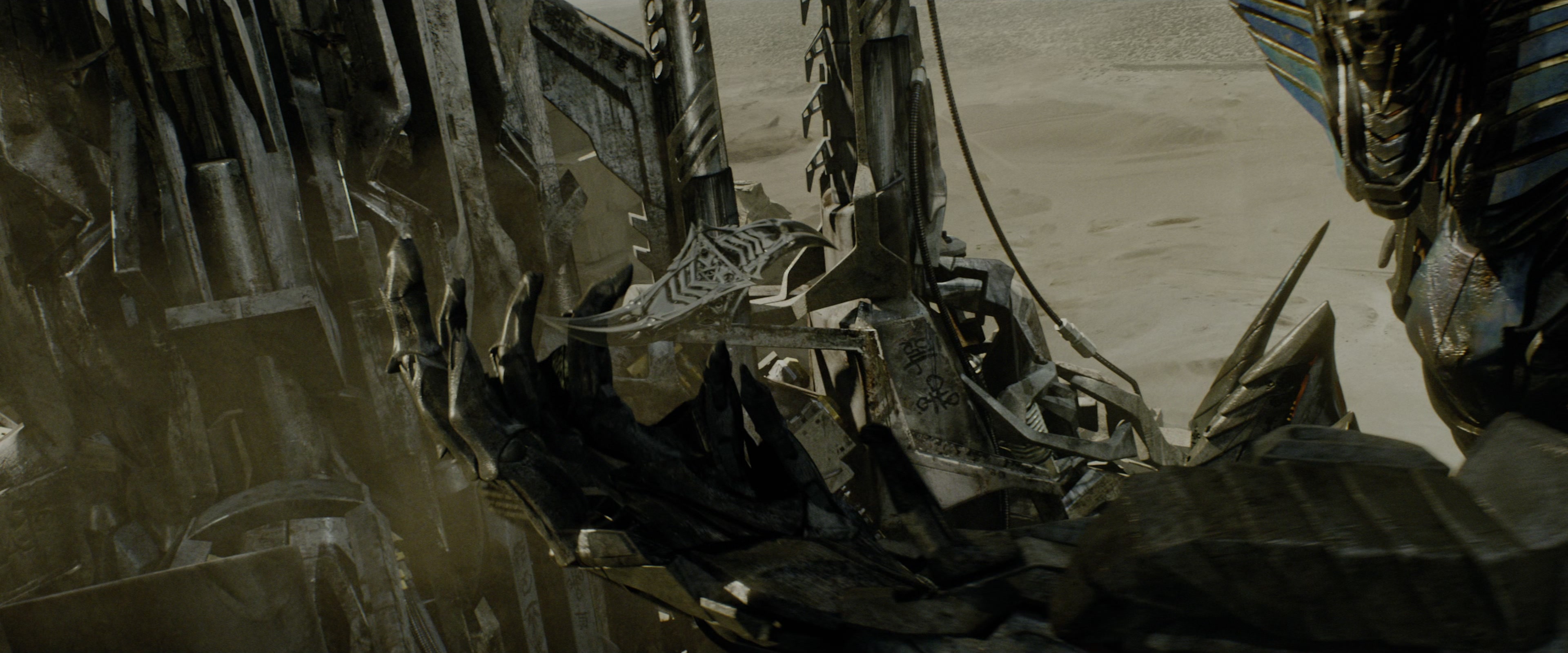 Transformers: Revenge of the Fallen (2009), wide, 2.40:1 — film still