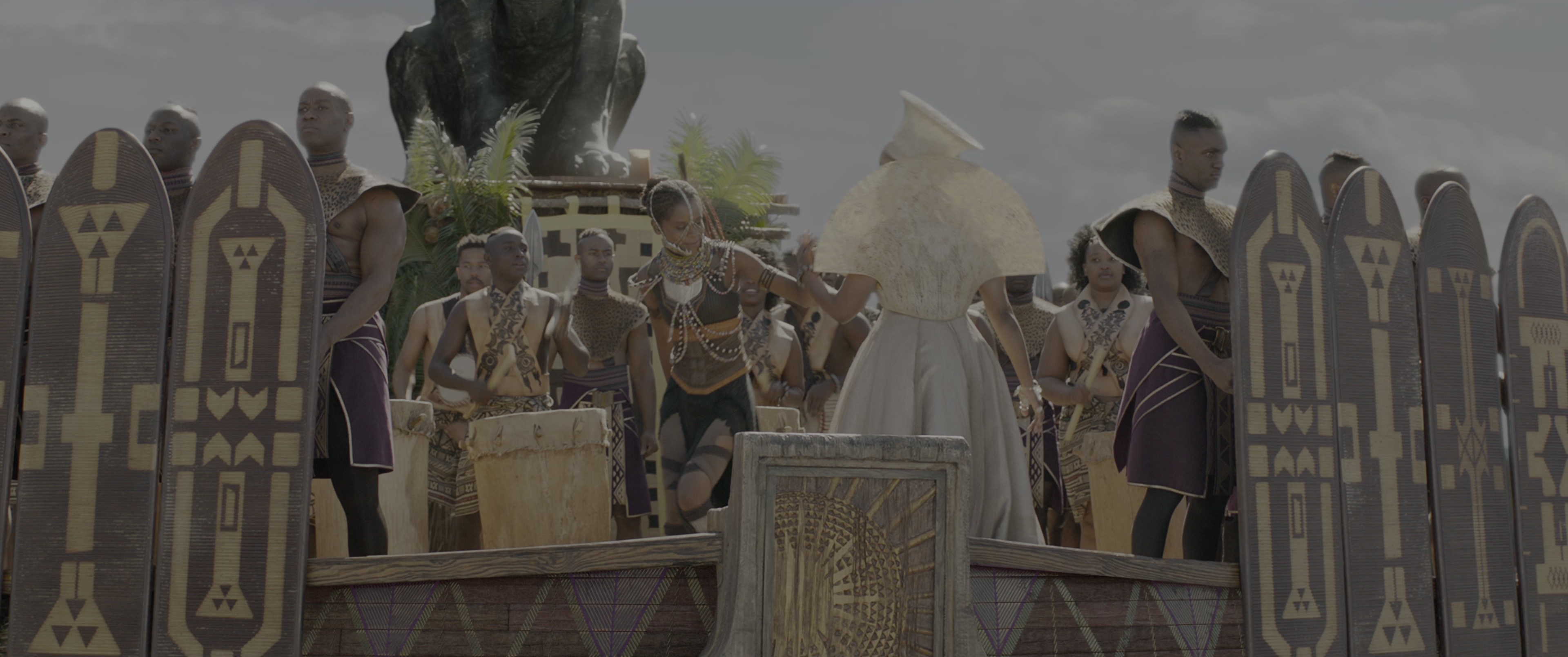 Black Panther (2018), wide, 2.39:1 — film still