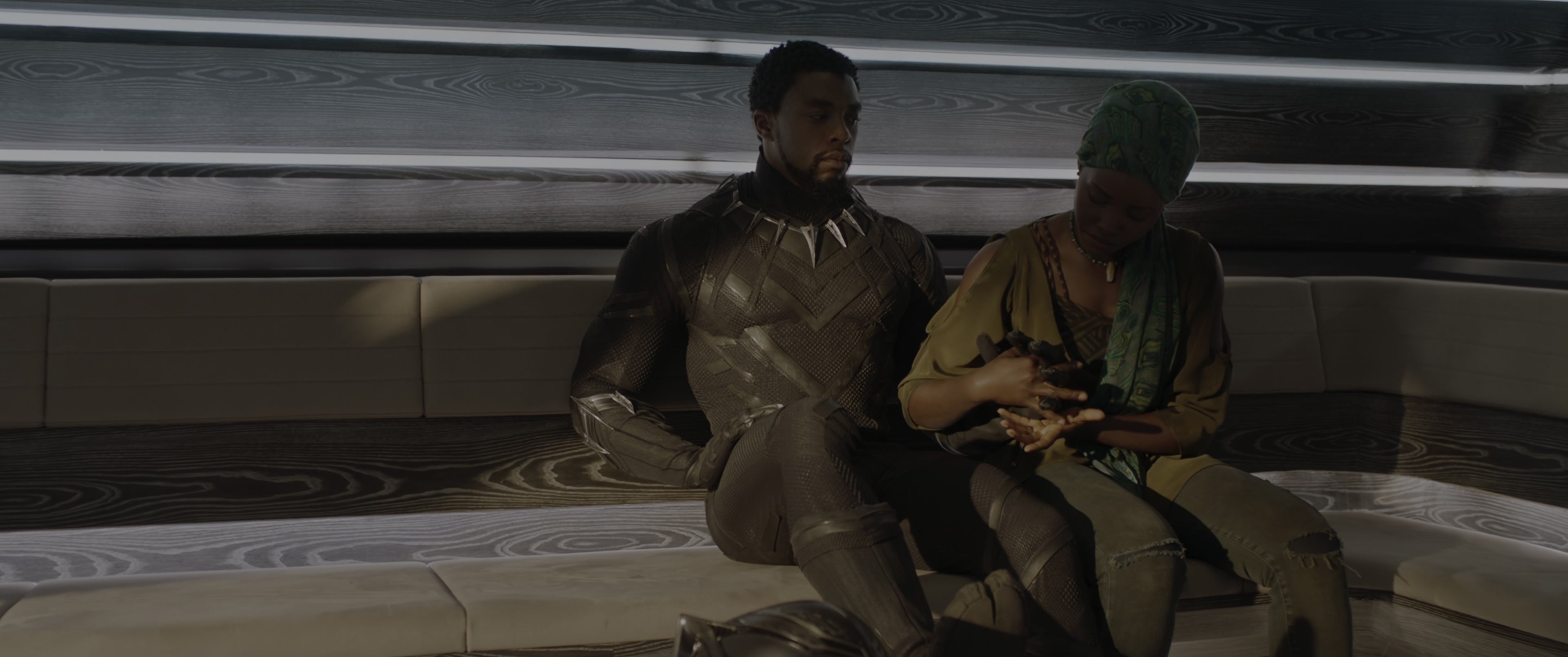 Black Panther (2018), wide, 2.39:1 — film still