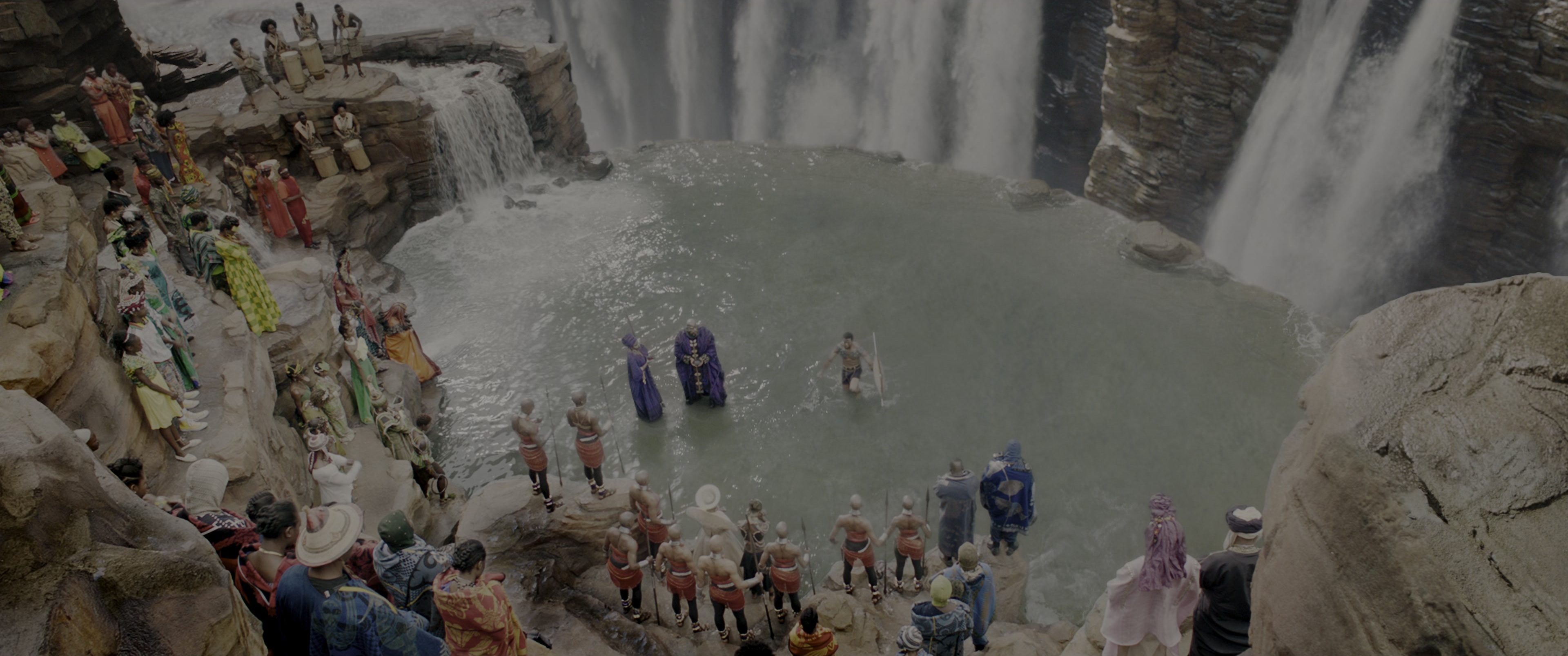 Black Panther (2018), wide, 2.39:1 — film still