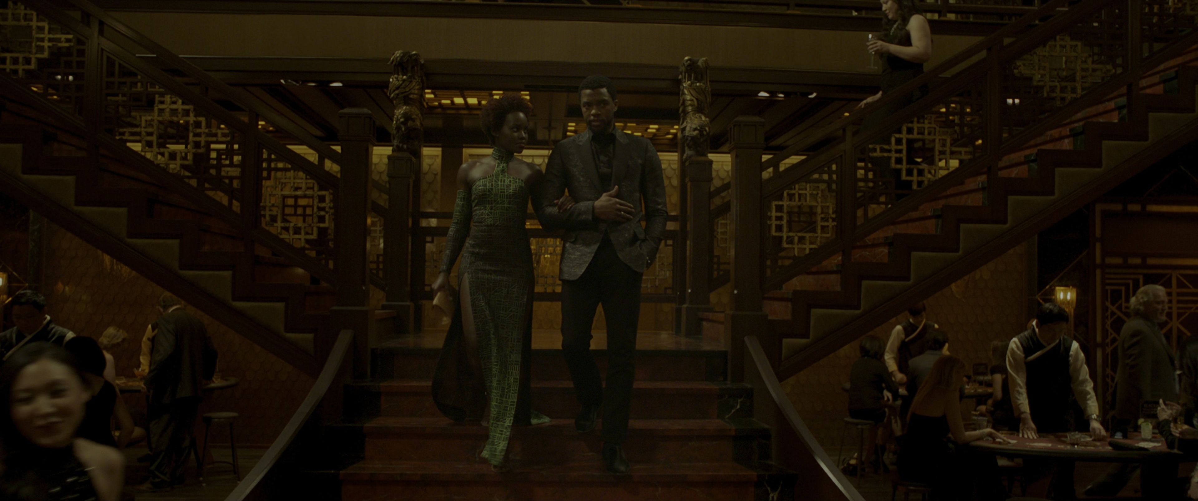 Black Panther (2018), wide, 2.39:1 — film still