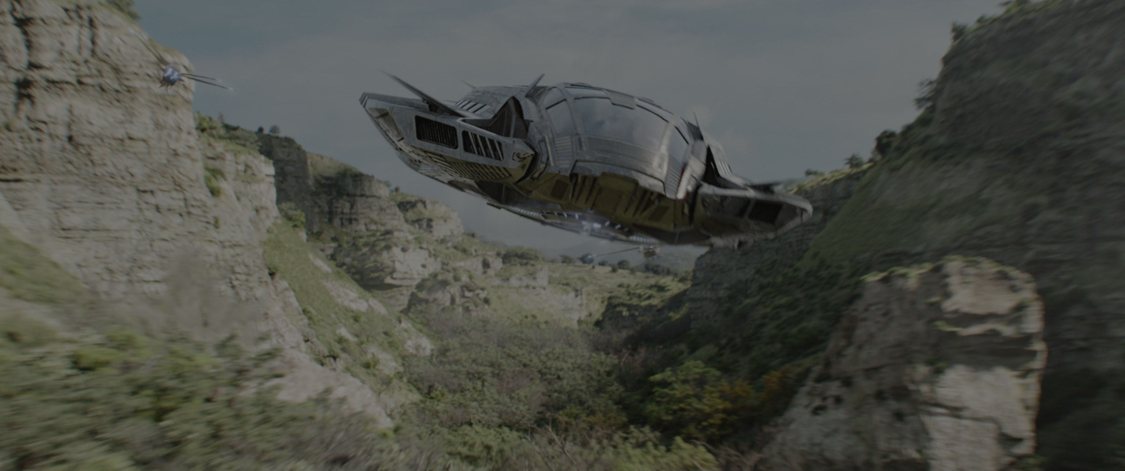 Black Panther (2018), wide, 2.39:1 — film still