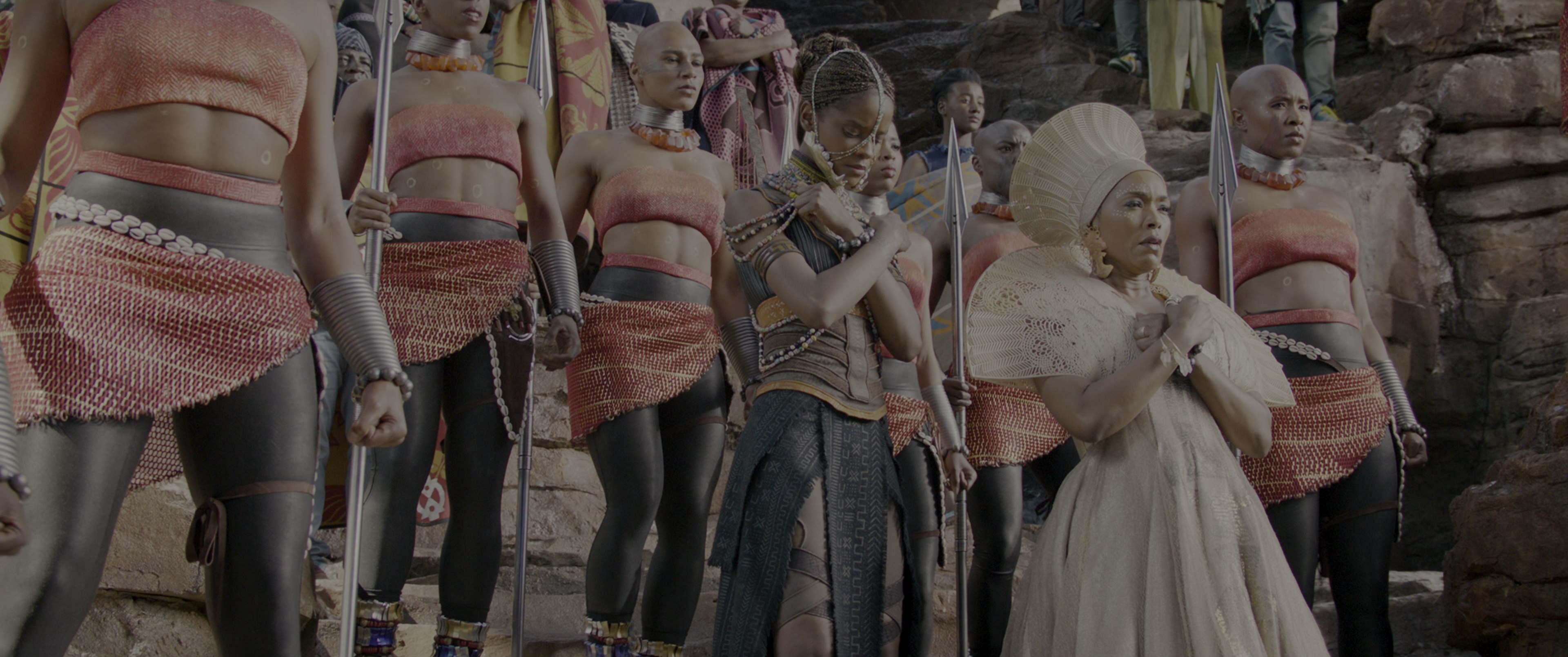 Black Panther (2018), wide, 2.39:1 — film still