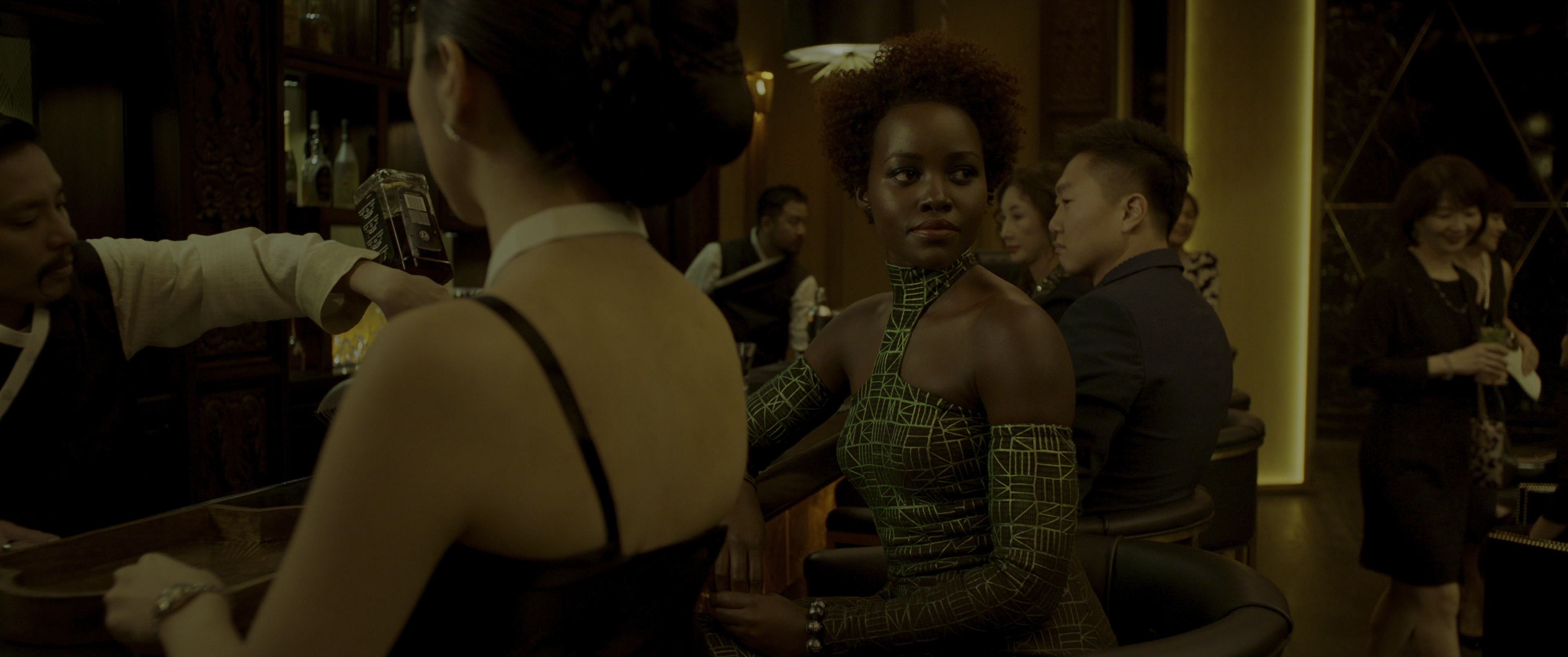 Black Panther (2018), wide, 2.39:1 — film still