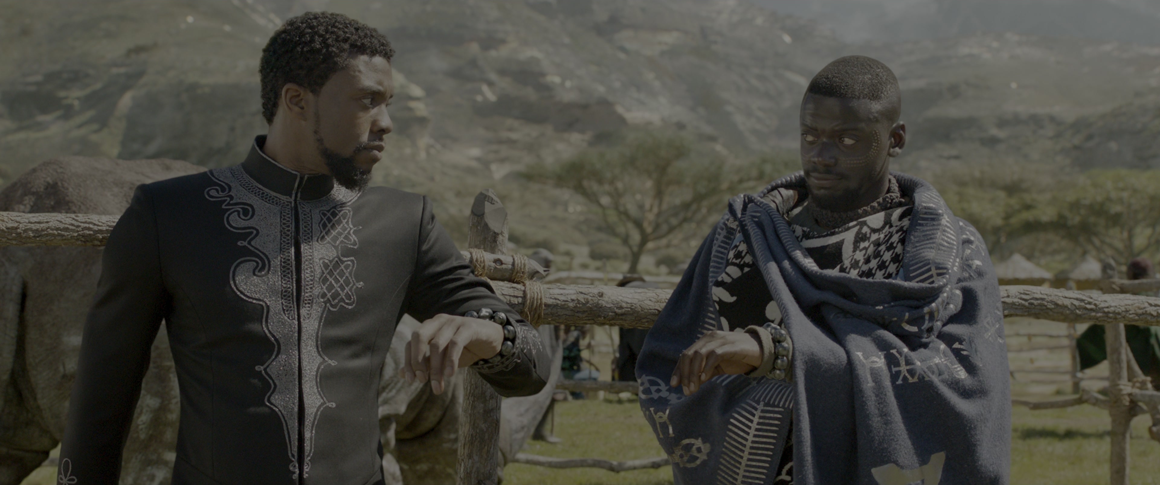 Black Panther (2018), wide, 2.39:1 — film still