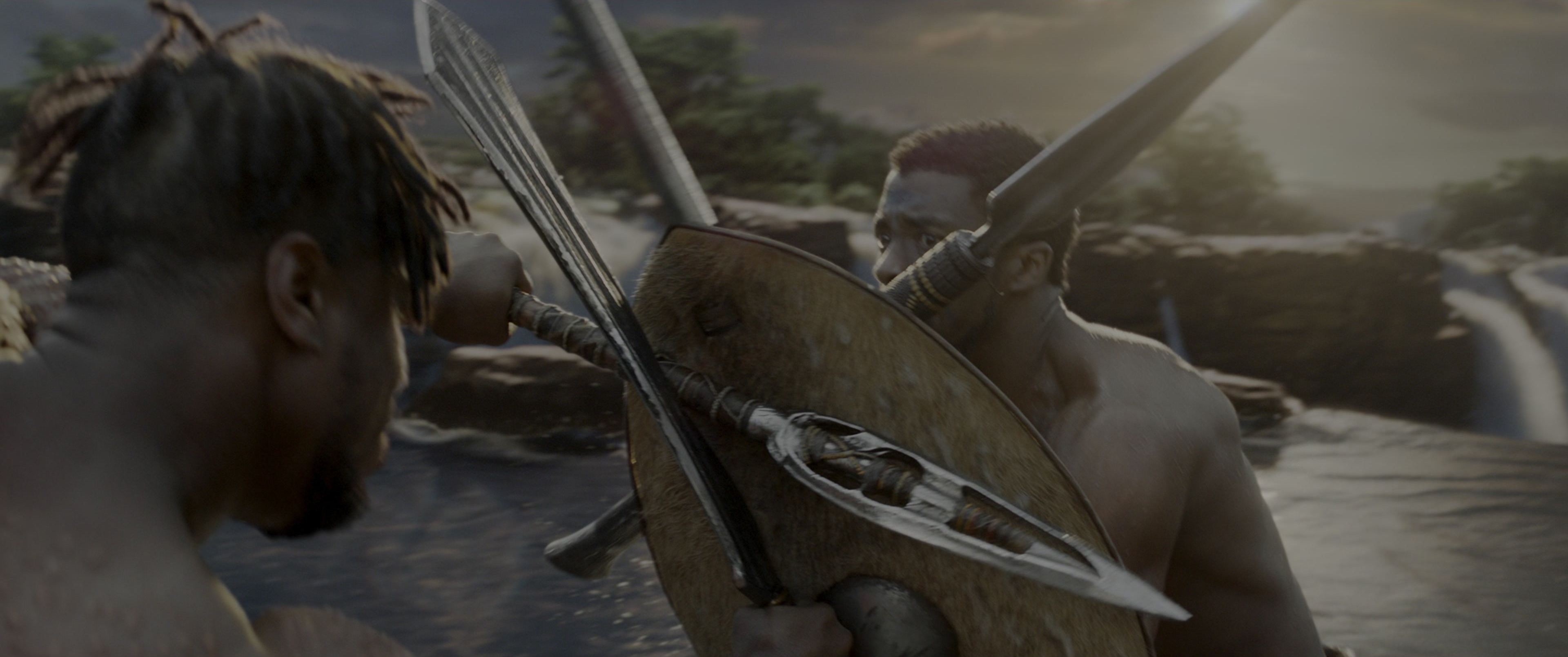 Black Panther (2018), wide, 2.39:1 — film still