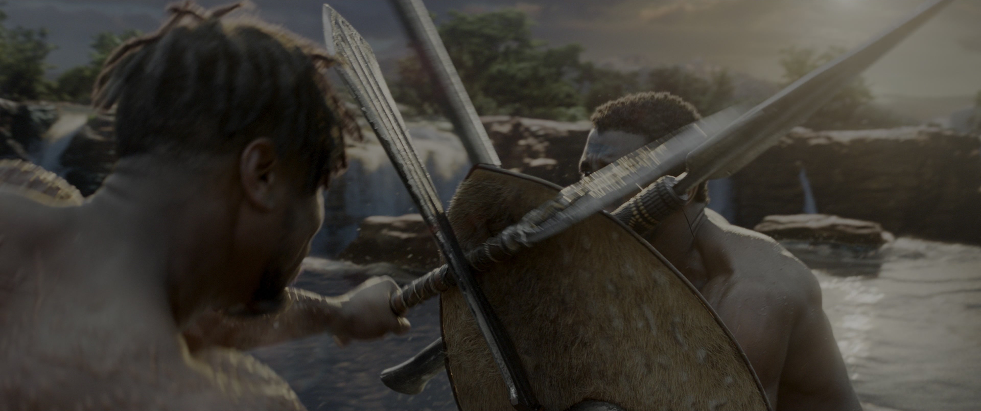 Black Panther (2018), wide, 2.39:1 — film still