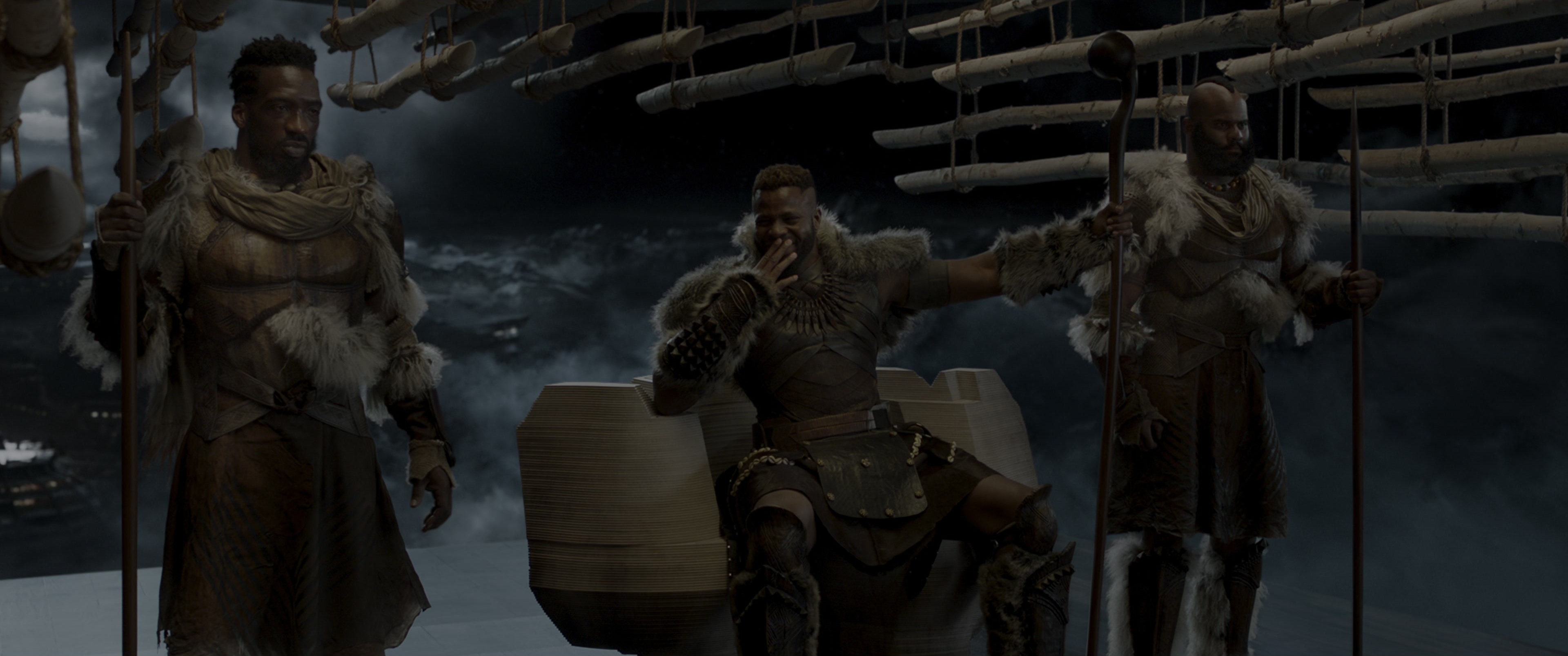 Black Panther (2018), wide, 2.39:1 — film still