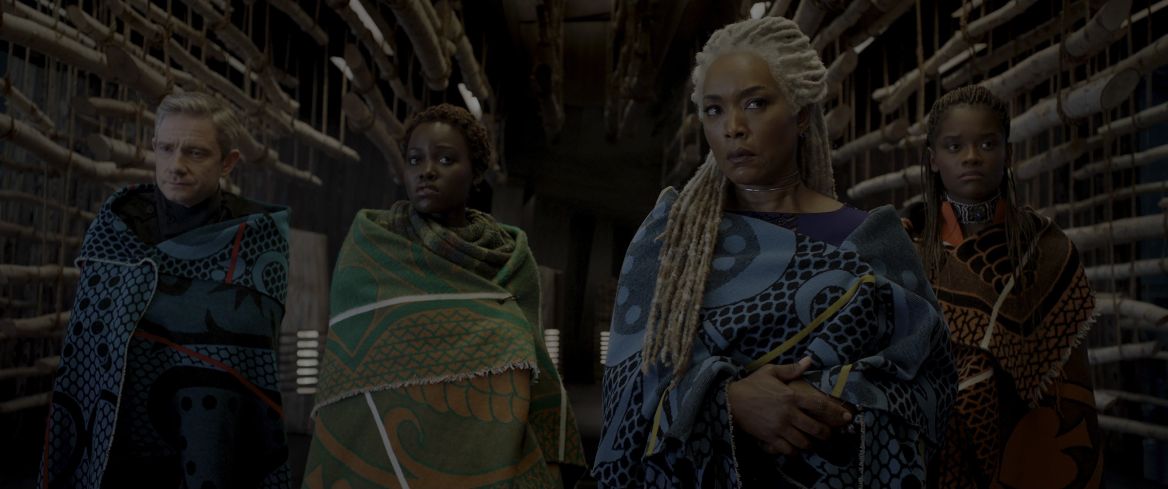 Black Panther (2018), wide, 2.39:1 — film still