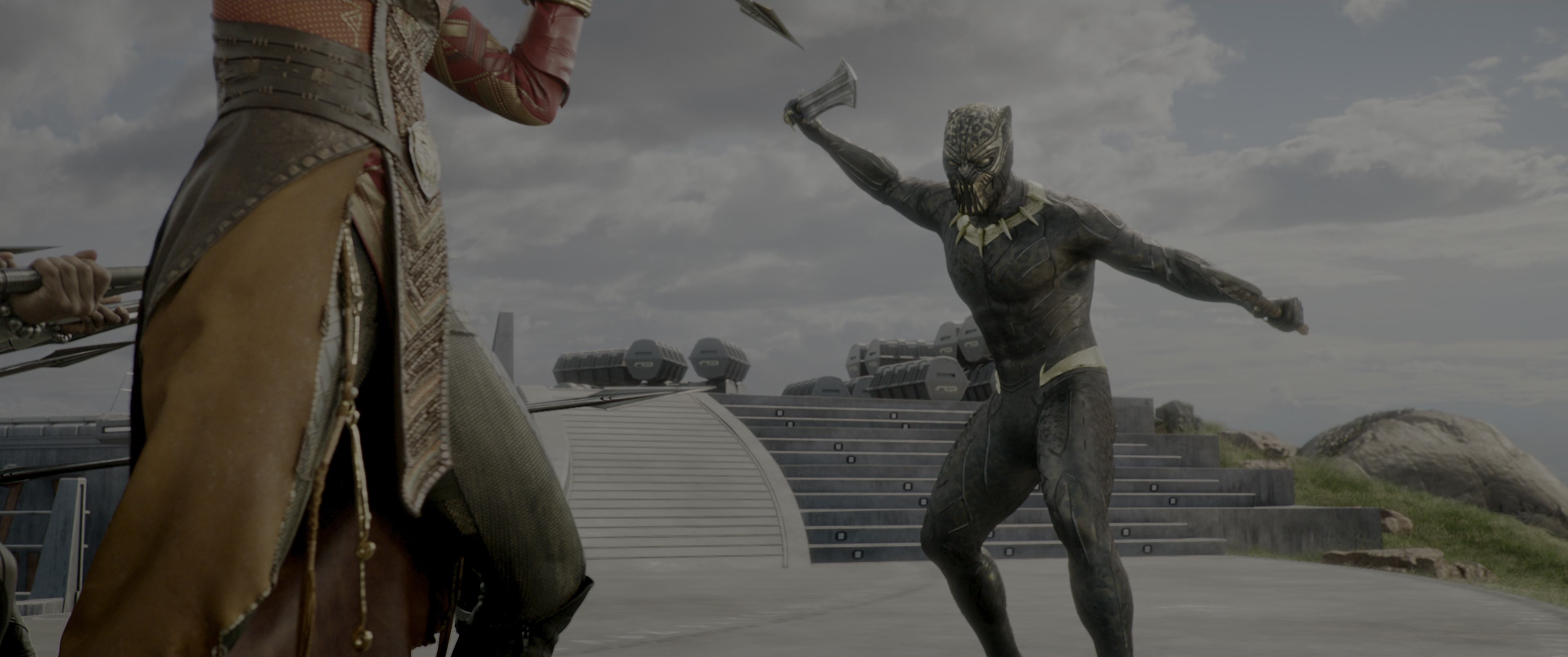 Black Panther (2018), wide, 2.39:1 — film still
