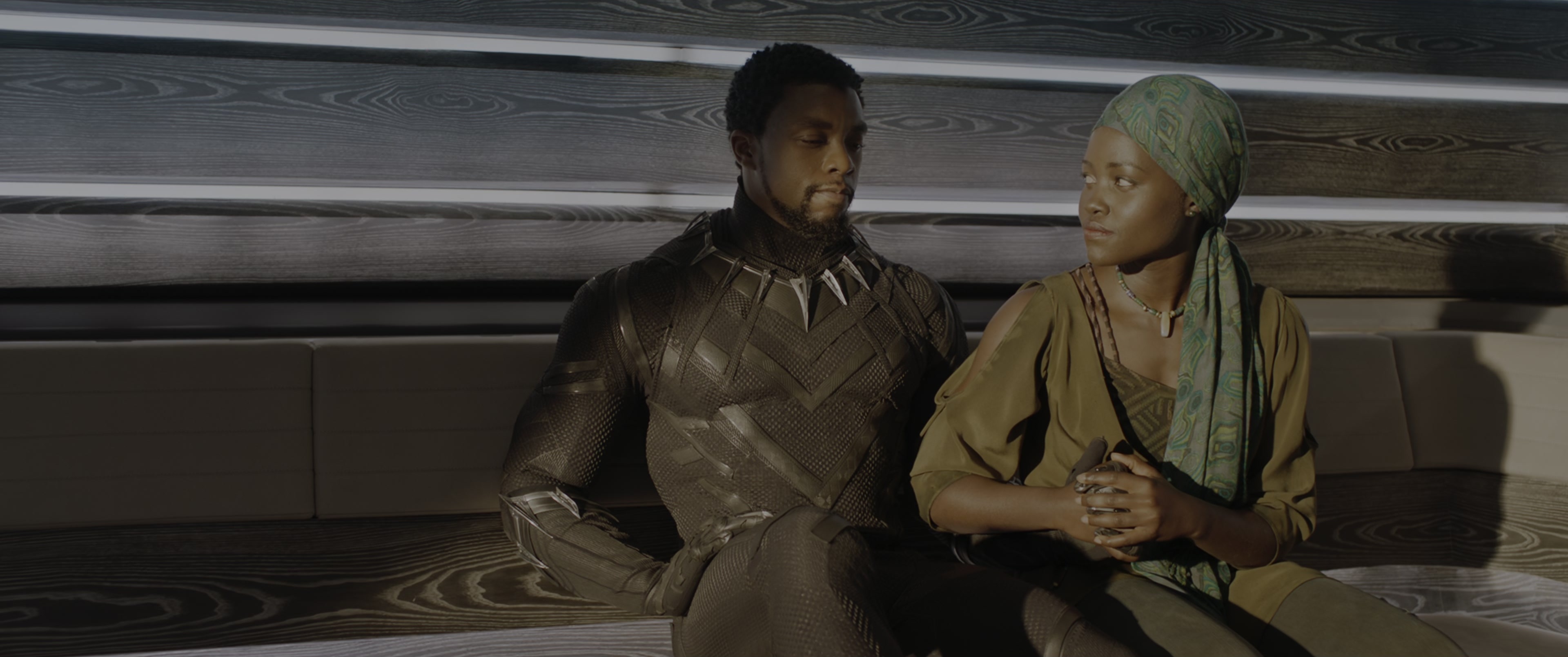 Black Panther (2018), wide, 2.39:1 — film still