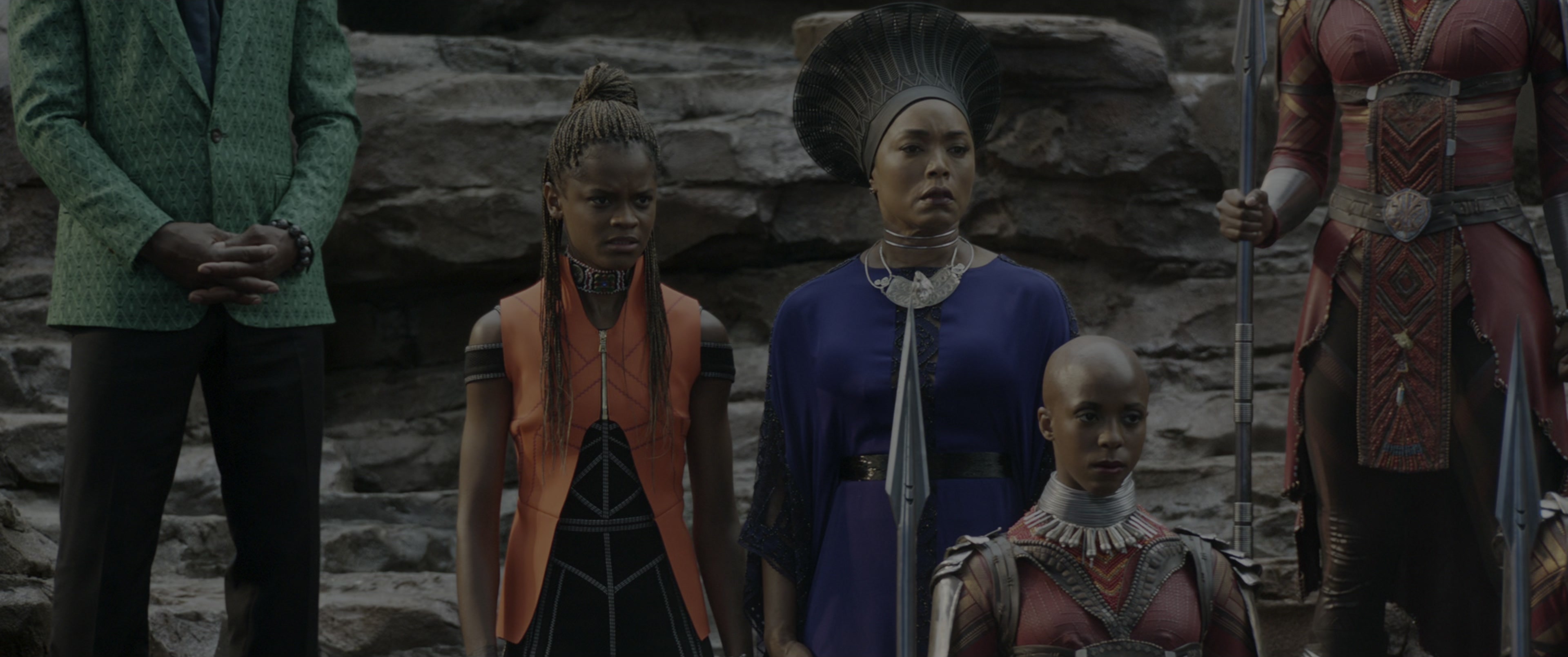 Black Panther (2018), wide, 2.39:1 — film still