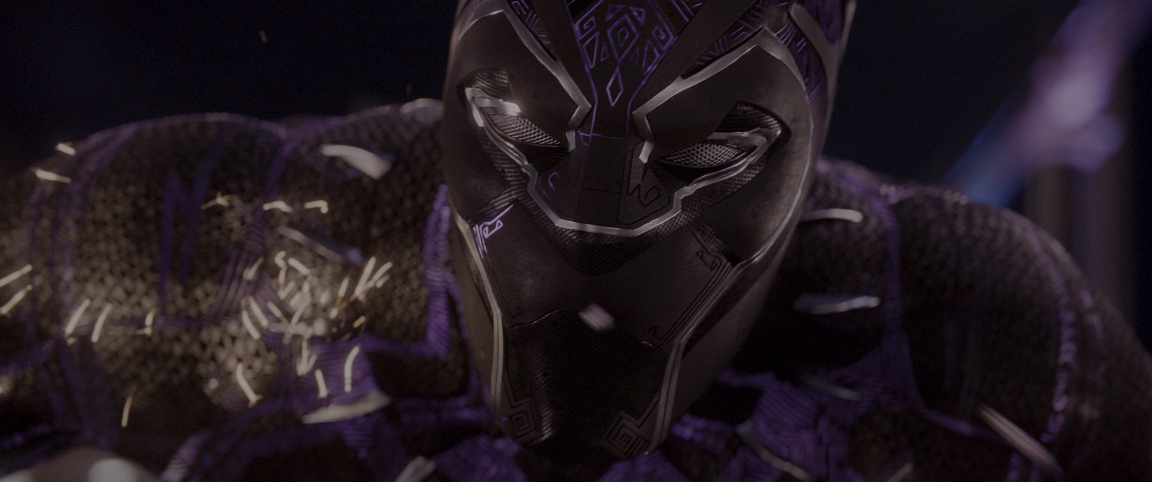 Black Panther (2018), wide, 2.39:1 — film still