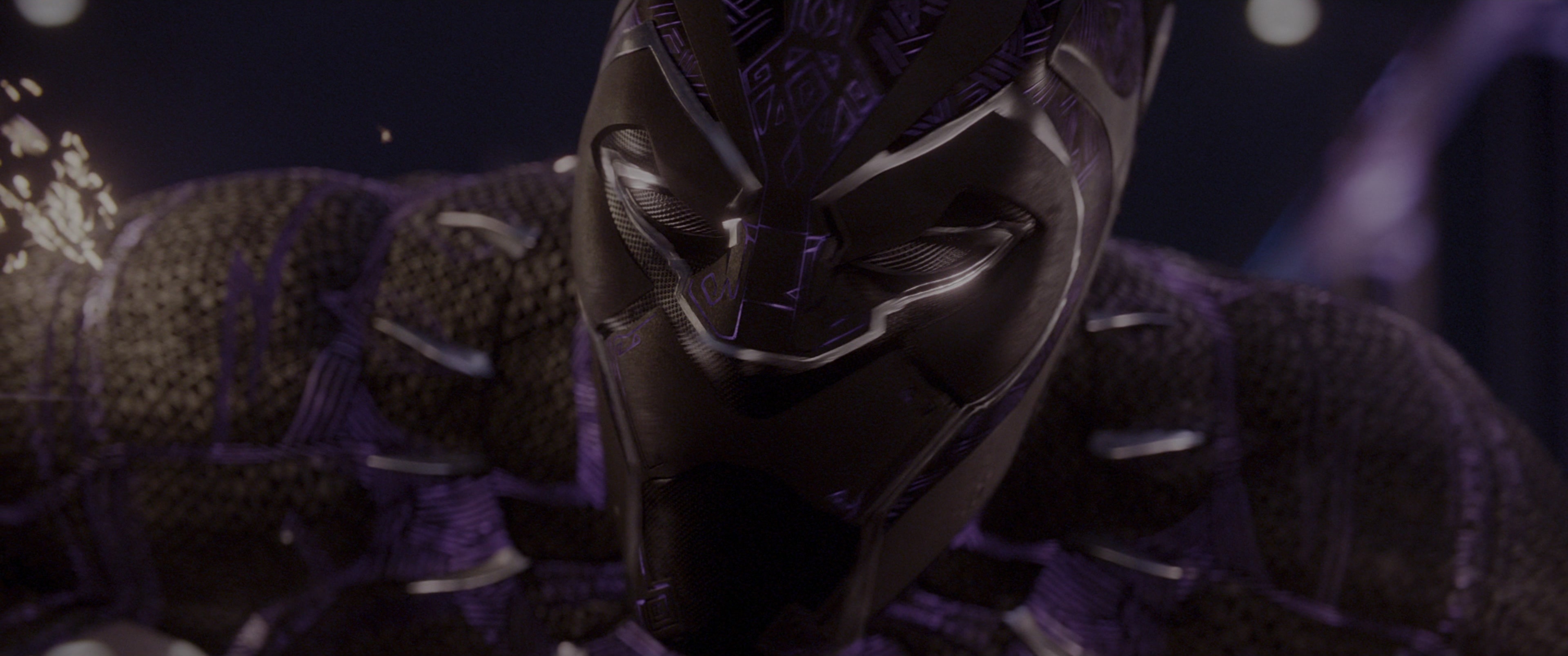 Black Panther (2018), wide, 2.39:1 — film still