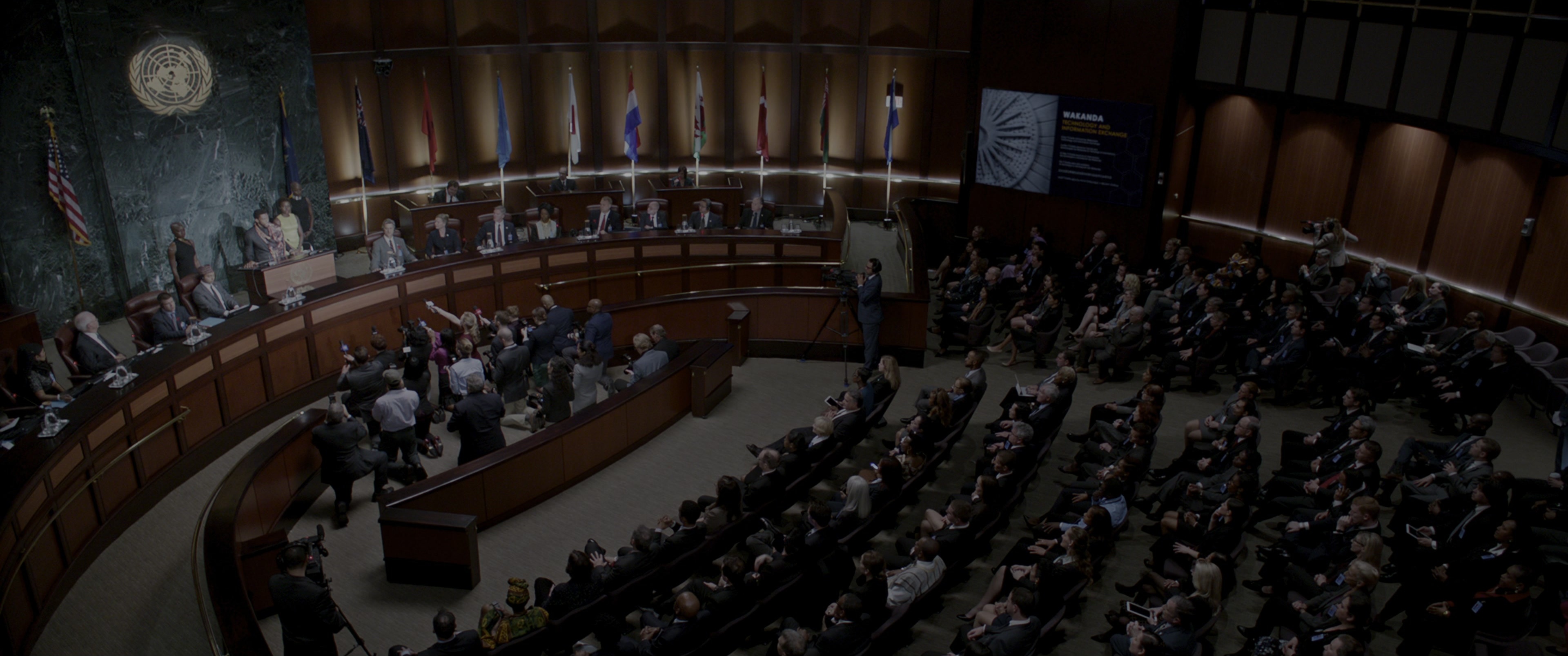 Black Panther (2018), wide, 2.39:1 — film still