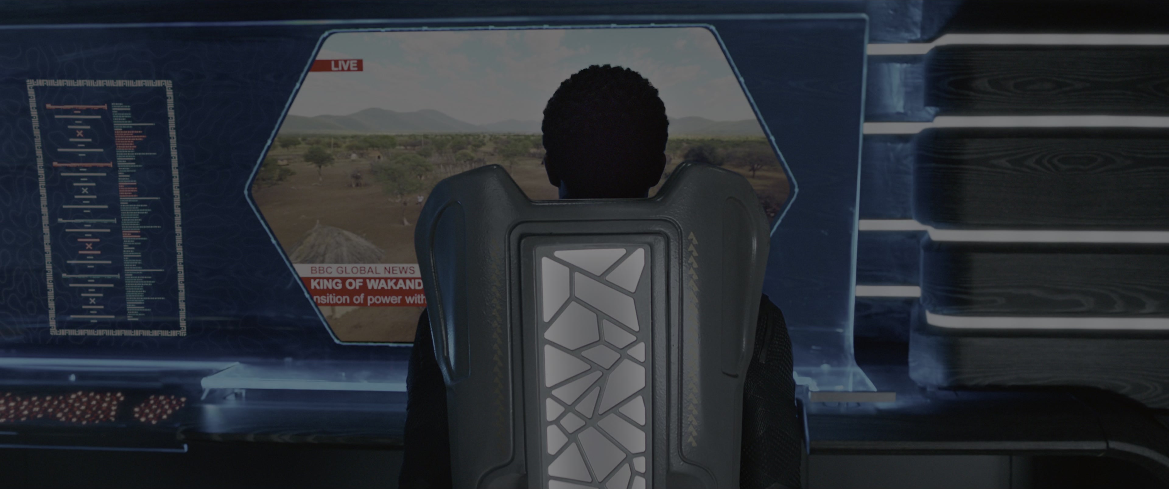 Black Panther (2018), wide, 2.39:1 — film still
