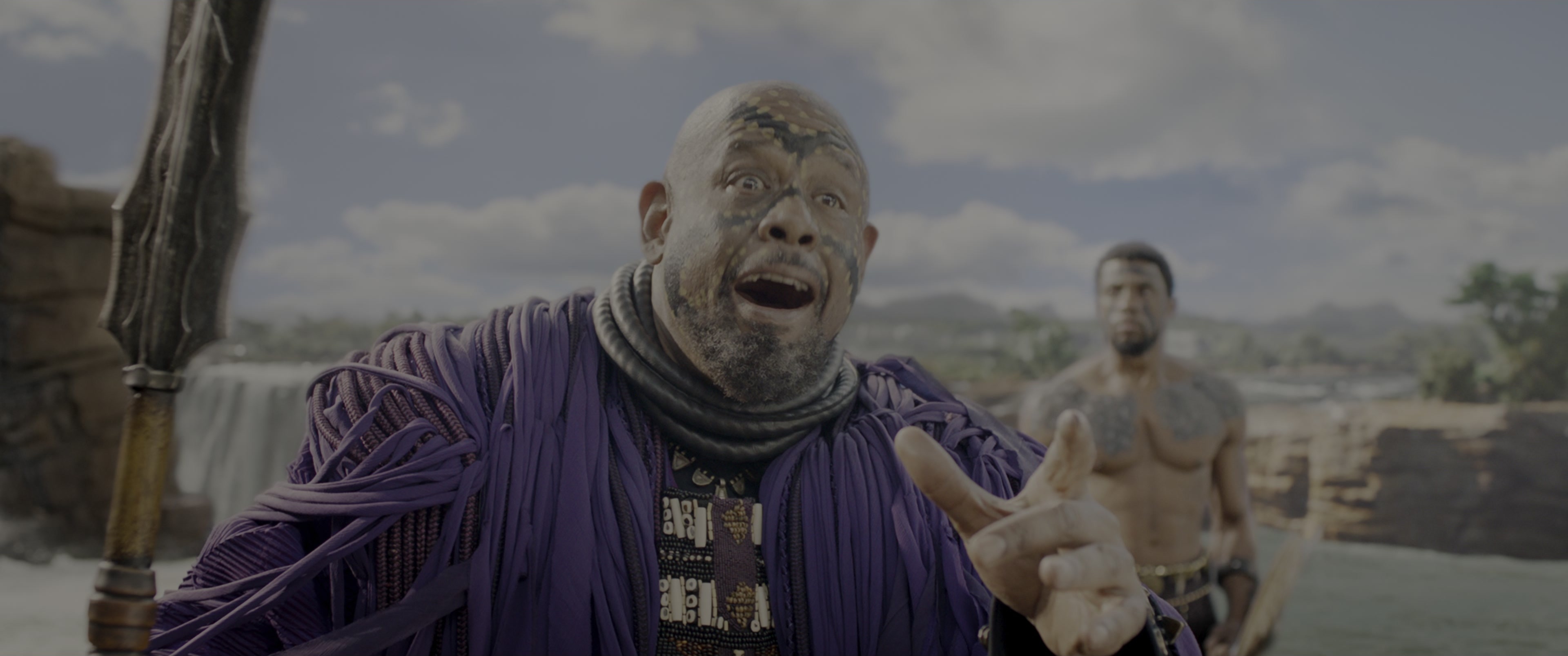 Black Panther (2018), wide, 2.39:1 — film still