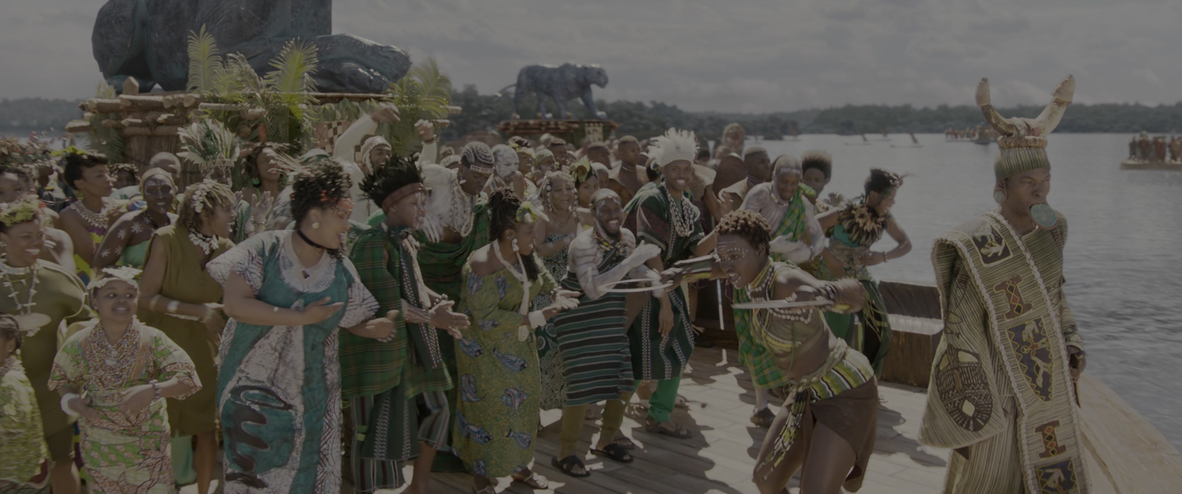 Black Panther (2018), wide, 2.39:1 — film still