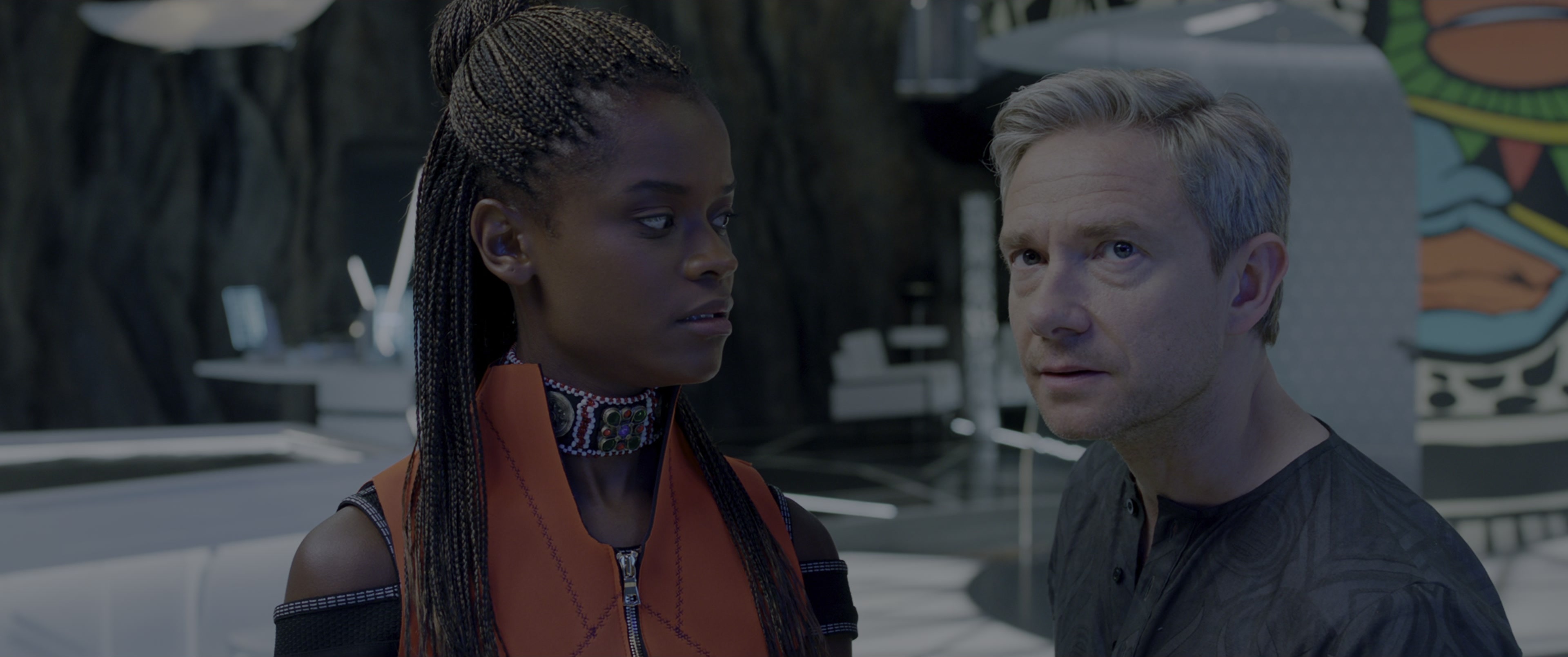 Black Panther (2018), medium, 2.39:1 — film still