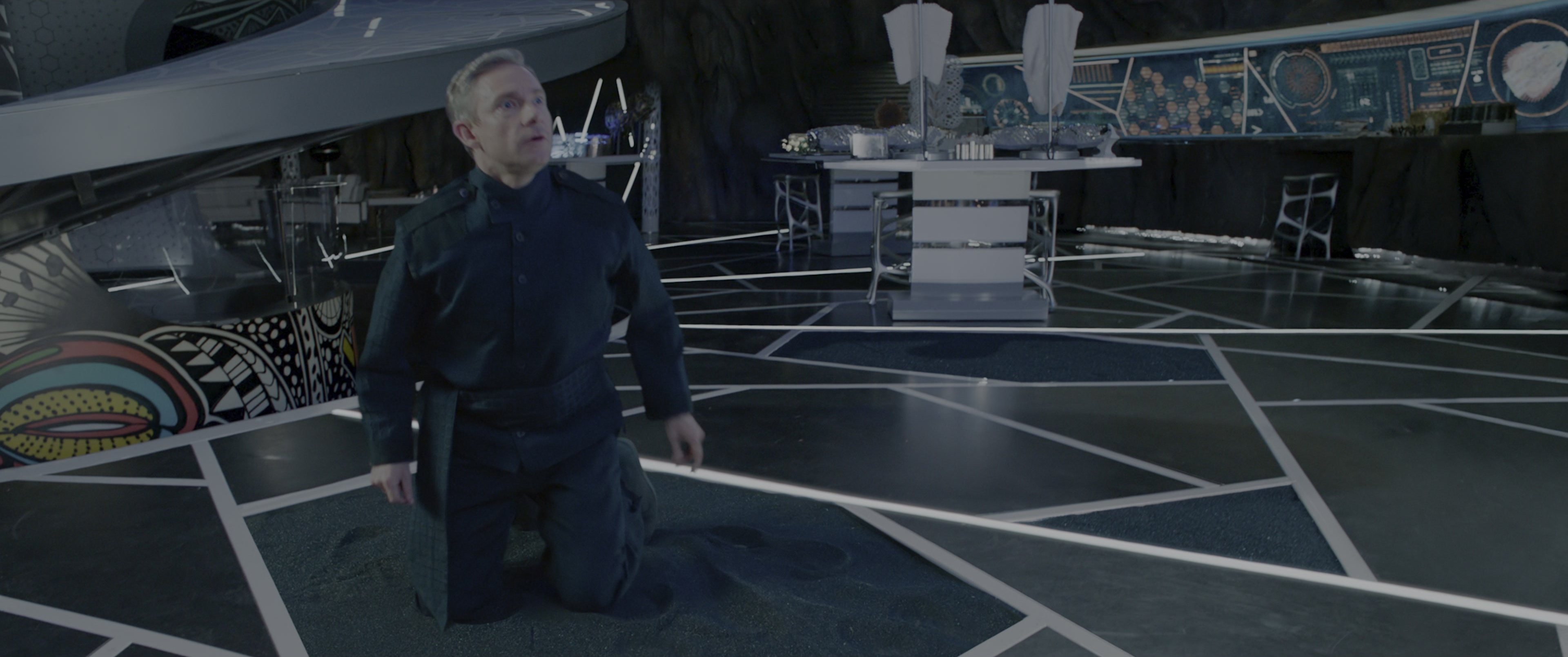 Black Panther (2018), wide, 2.39:1 — film still