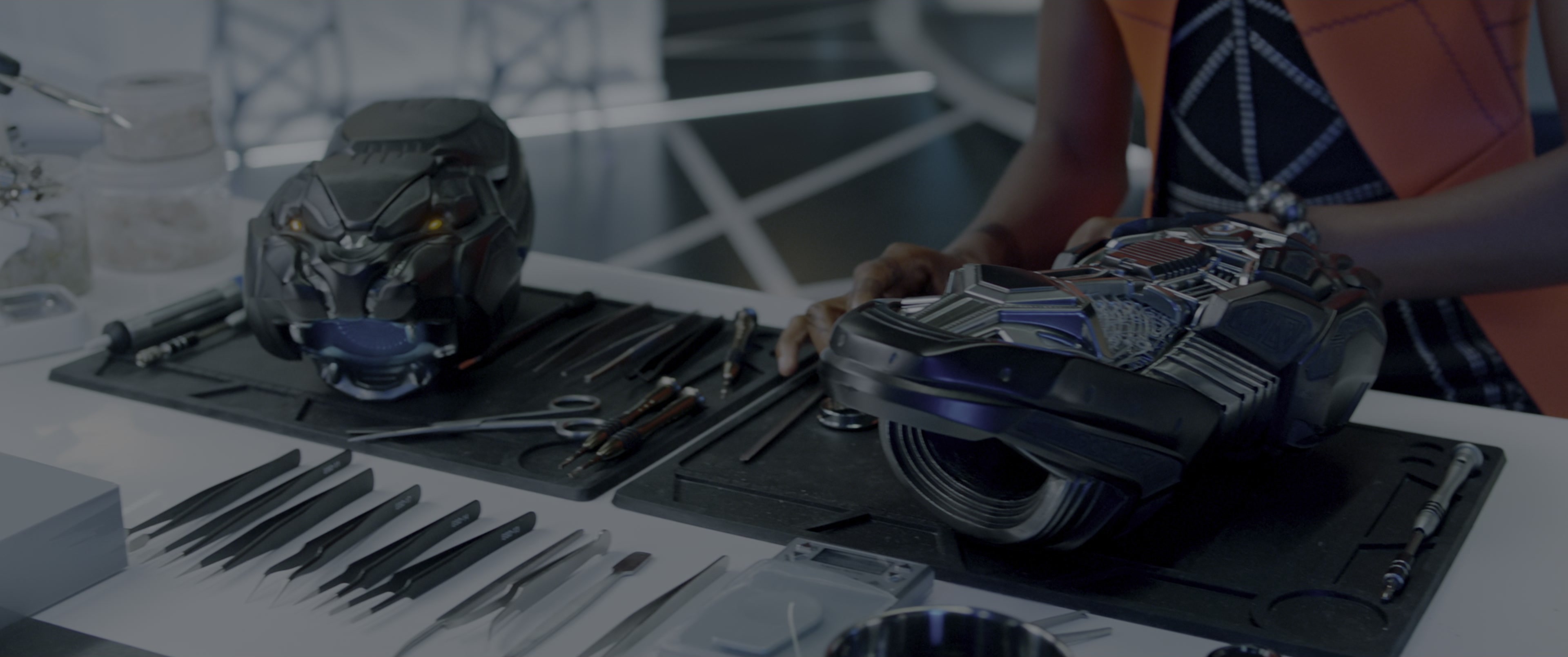 Black Panther (2018), wide, 2.39:1 — film still