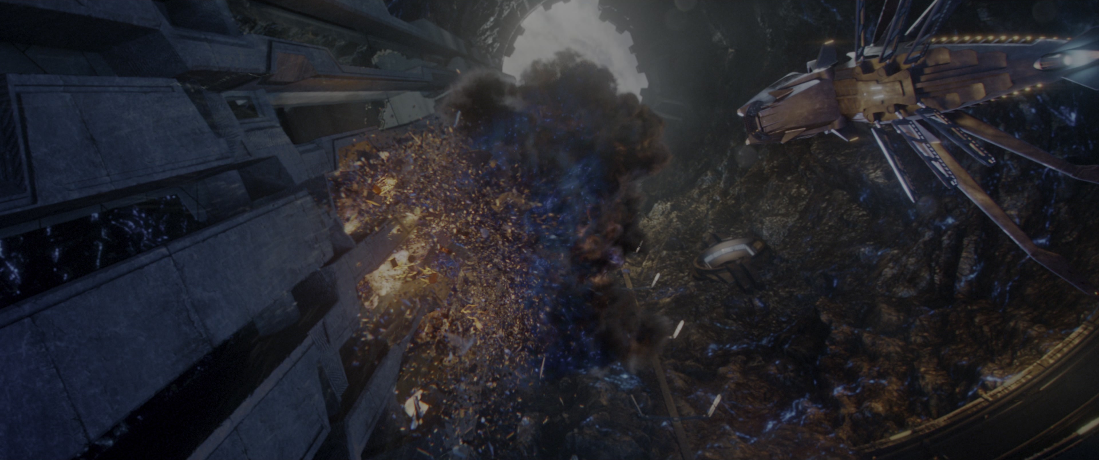 Black Panther (2018), wide, 2.39:1 — film still
