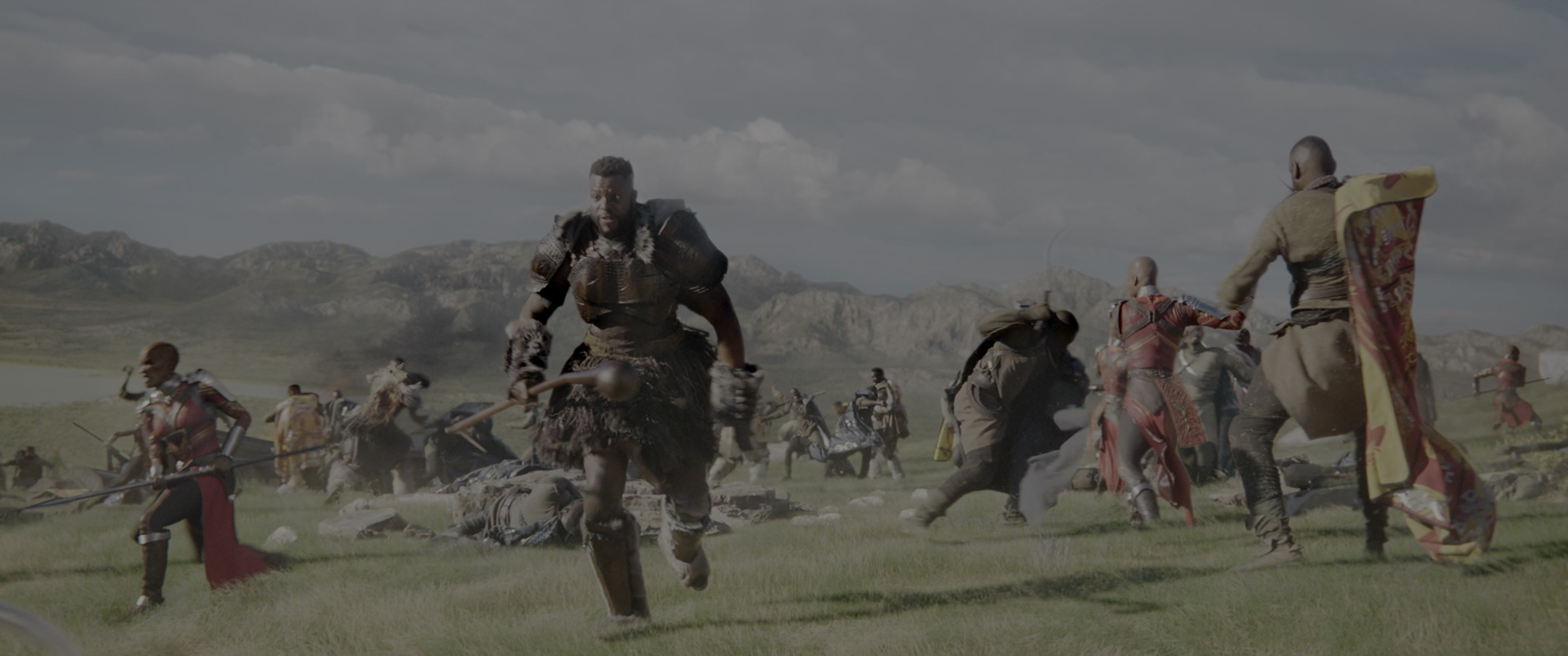 Black Panther (2018), wide, 2.39:1 — film still