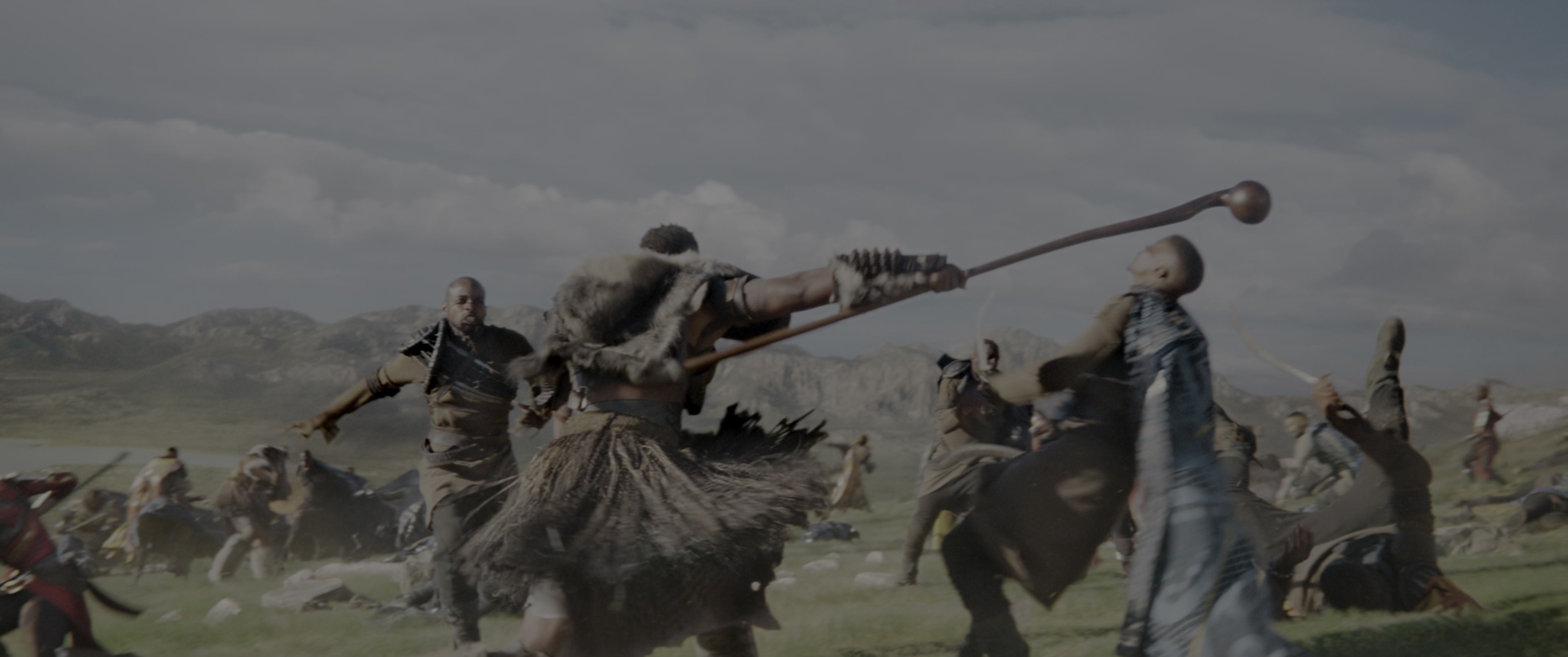 Black Panther (2018), wide, 2.39:1 — film still