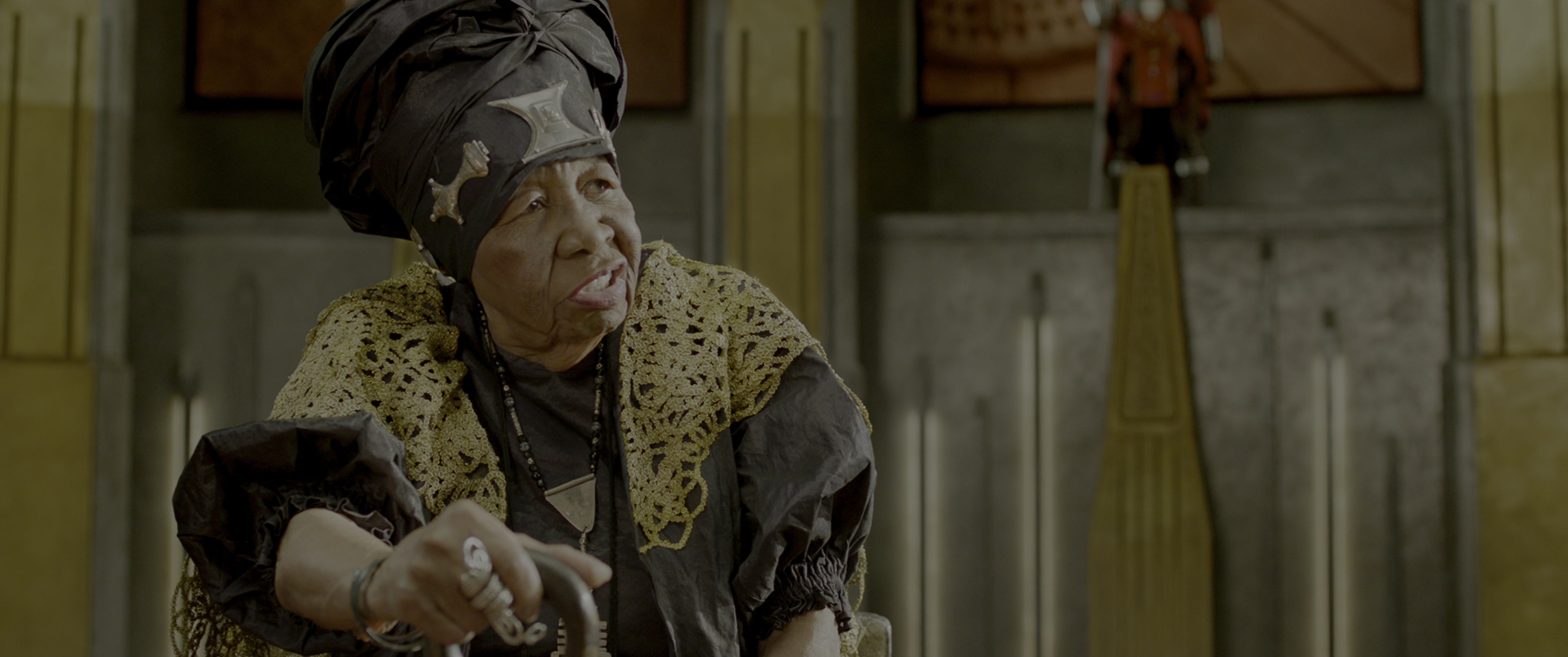 Black Panther (2018), wide, 2.39:1 — film still