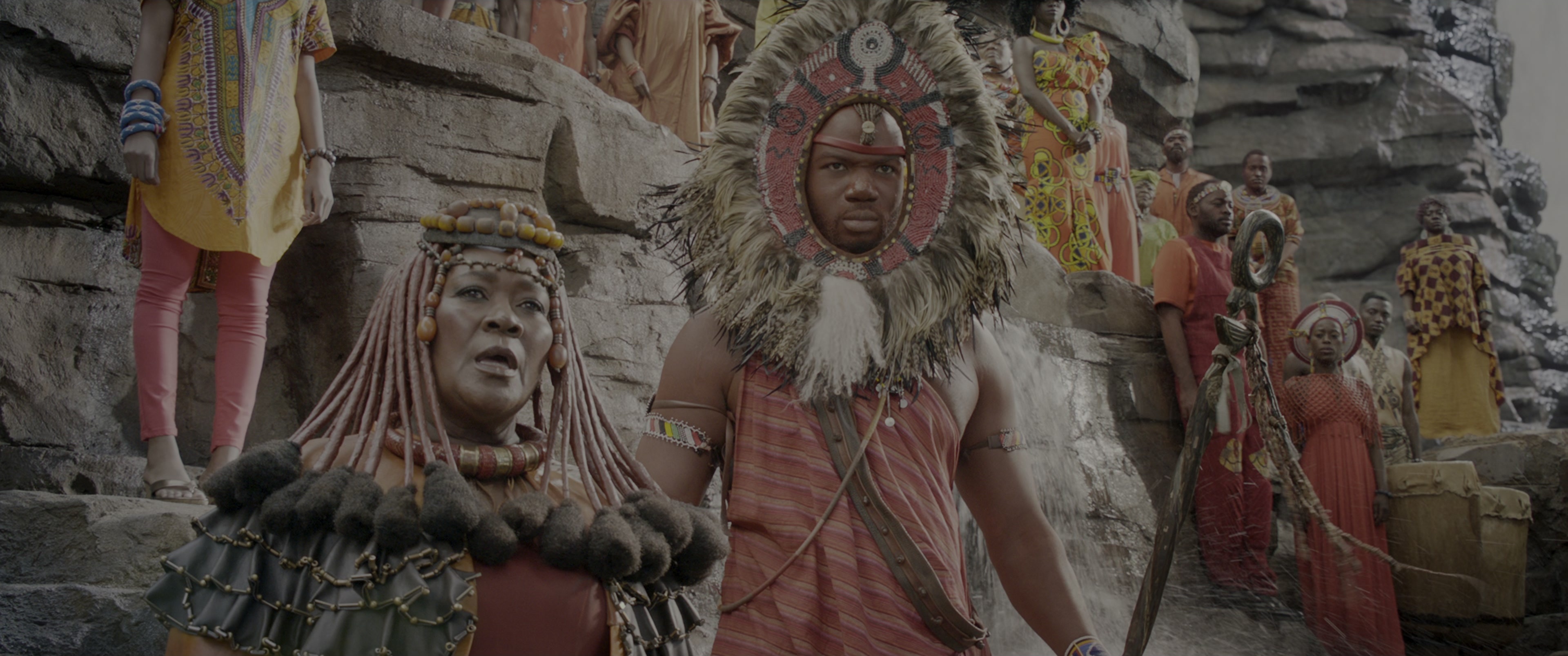 Black Panther (2018), wide, 2.39:1 — film still