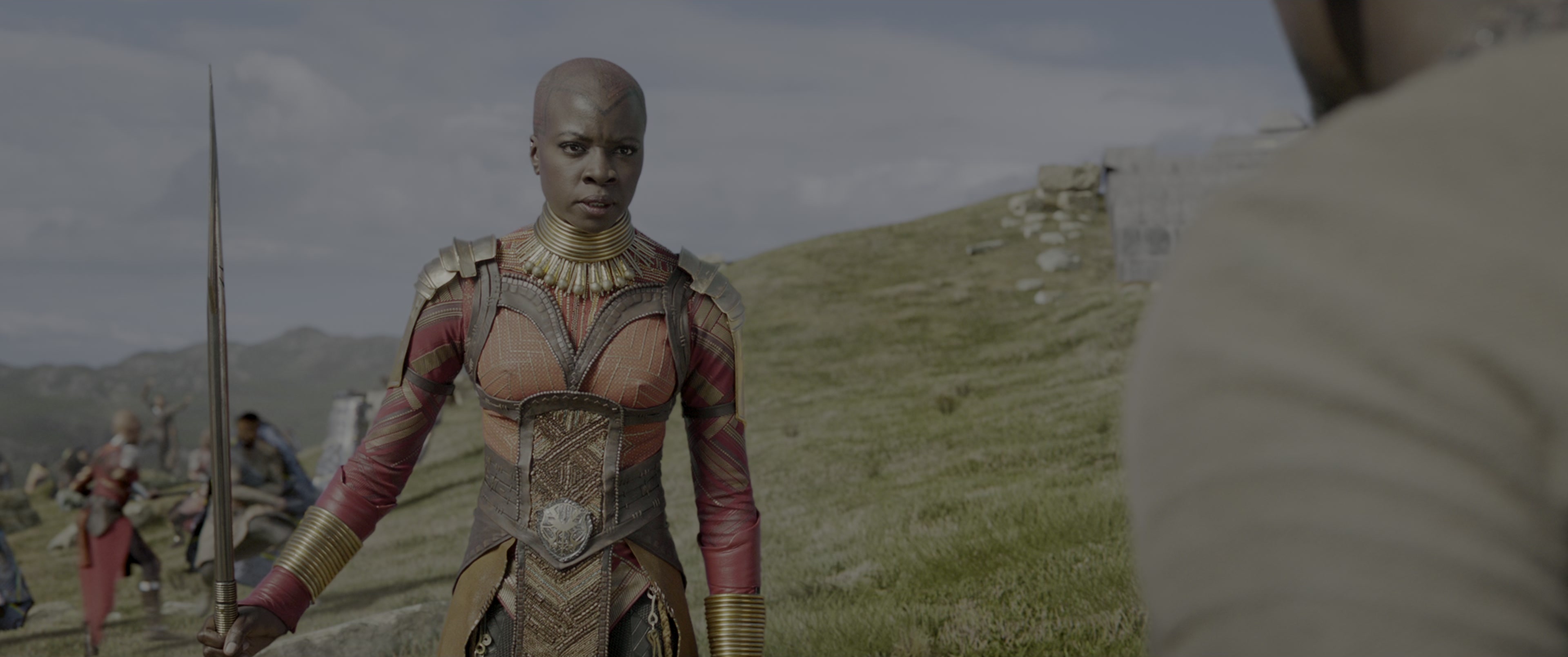 Black Panther (2018), wide, 2.39:1 — film still