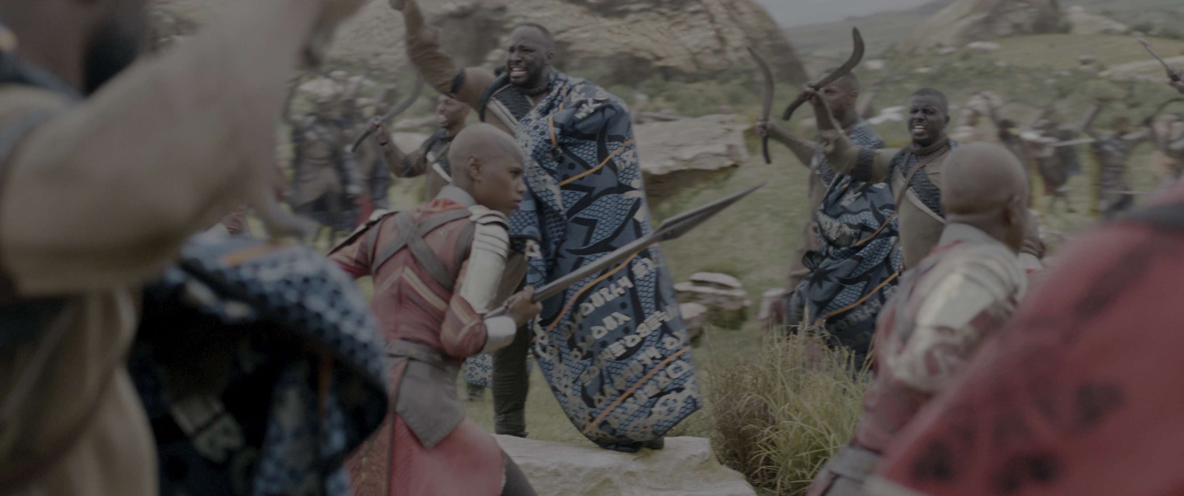Black Panther (2018), wide, 2.39:1 — film still