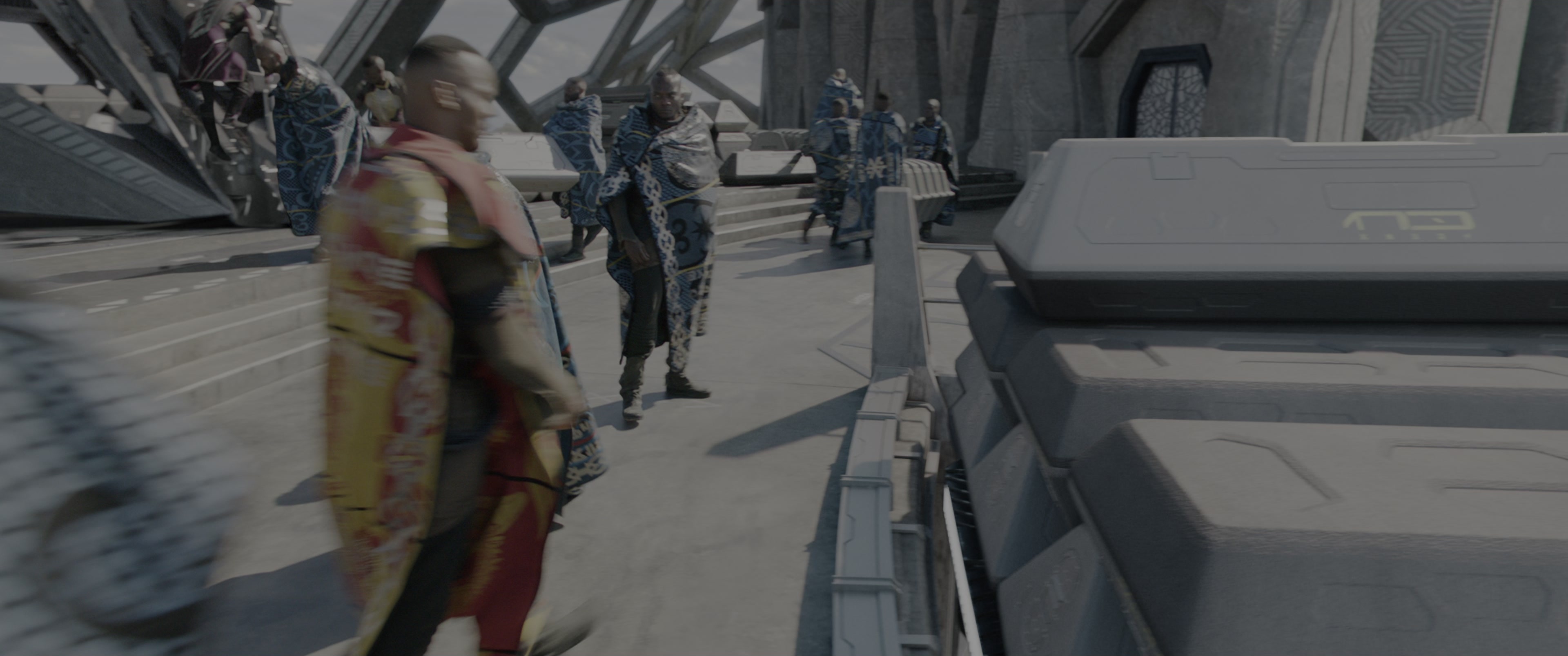 Black Panther (2018), wide, 2.39:1 — film still