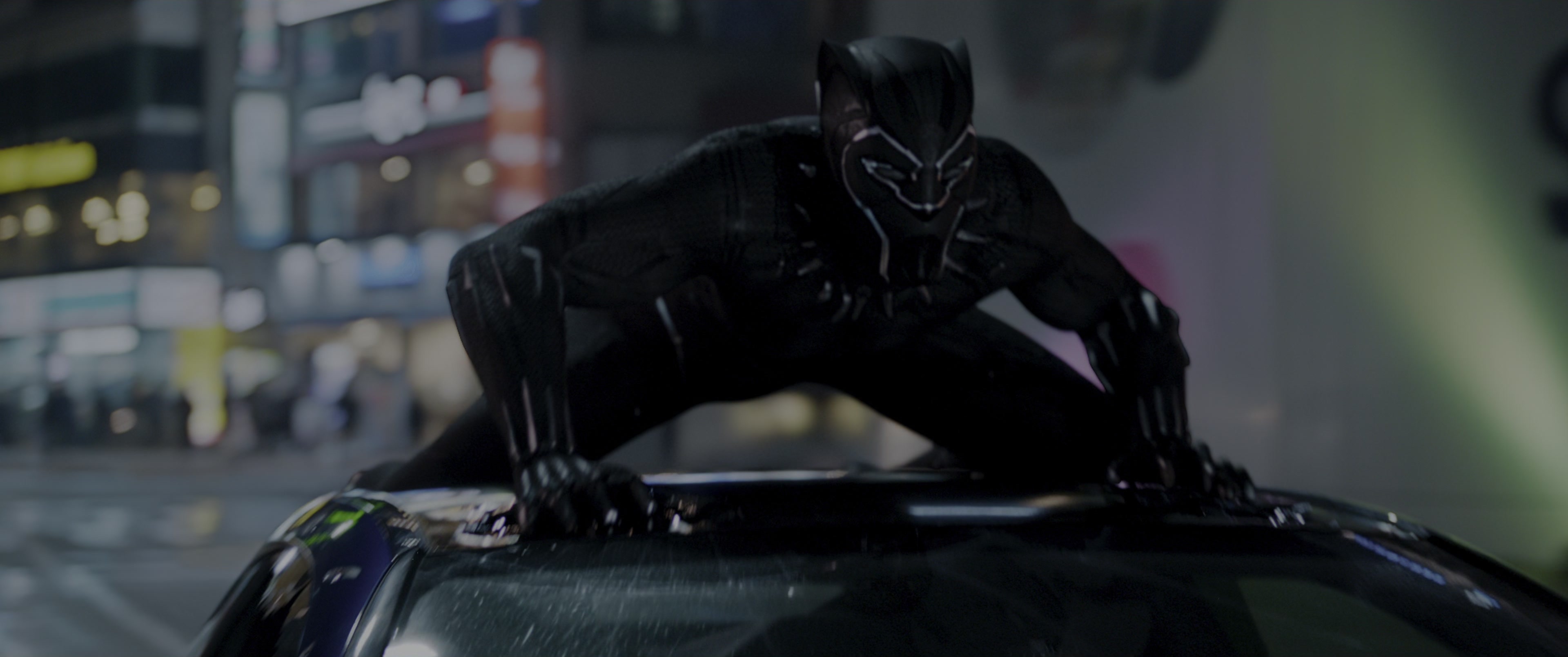 Black Panther (2018), wide, 2.39:1 — film still