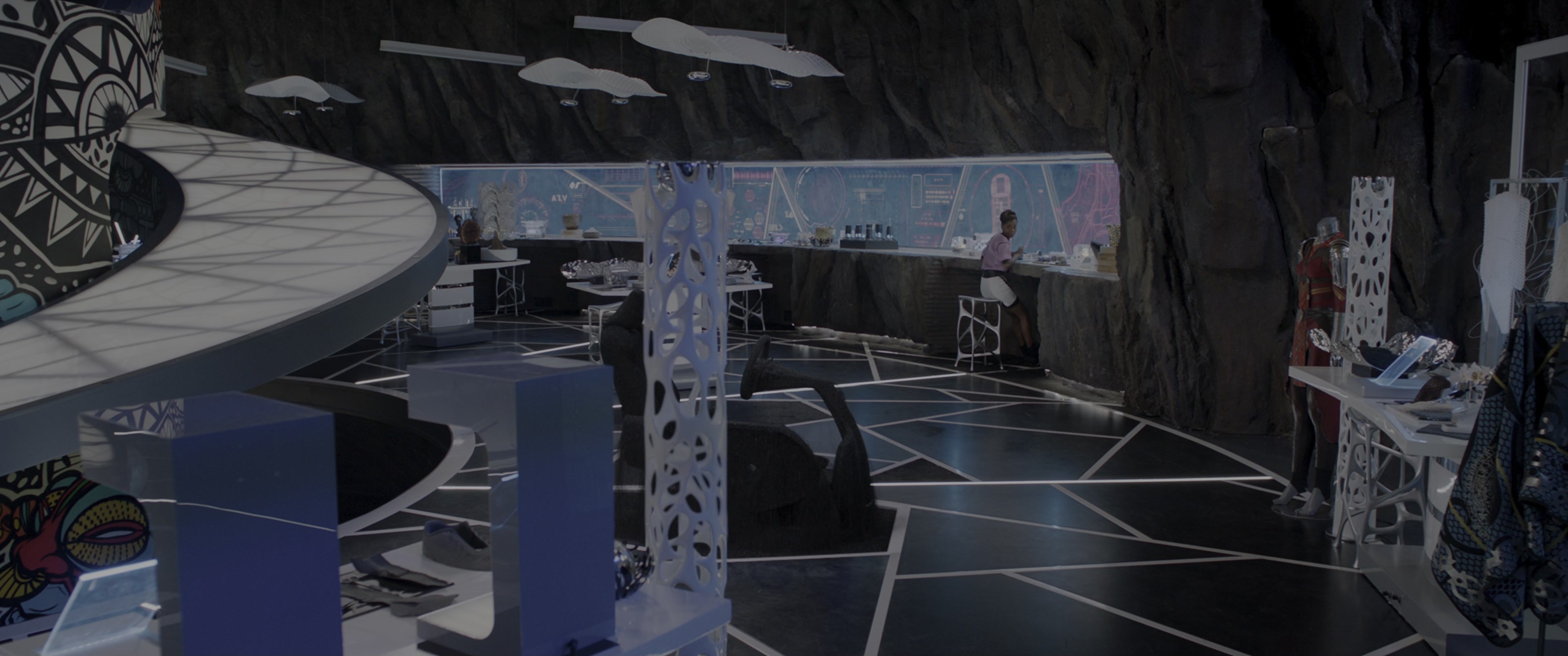 Black Panther (2018), wide, 2.39:1 — film still