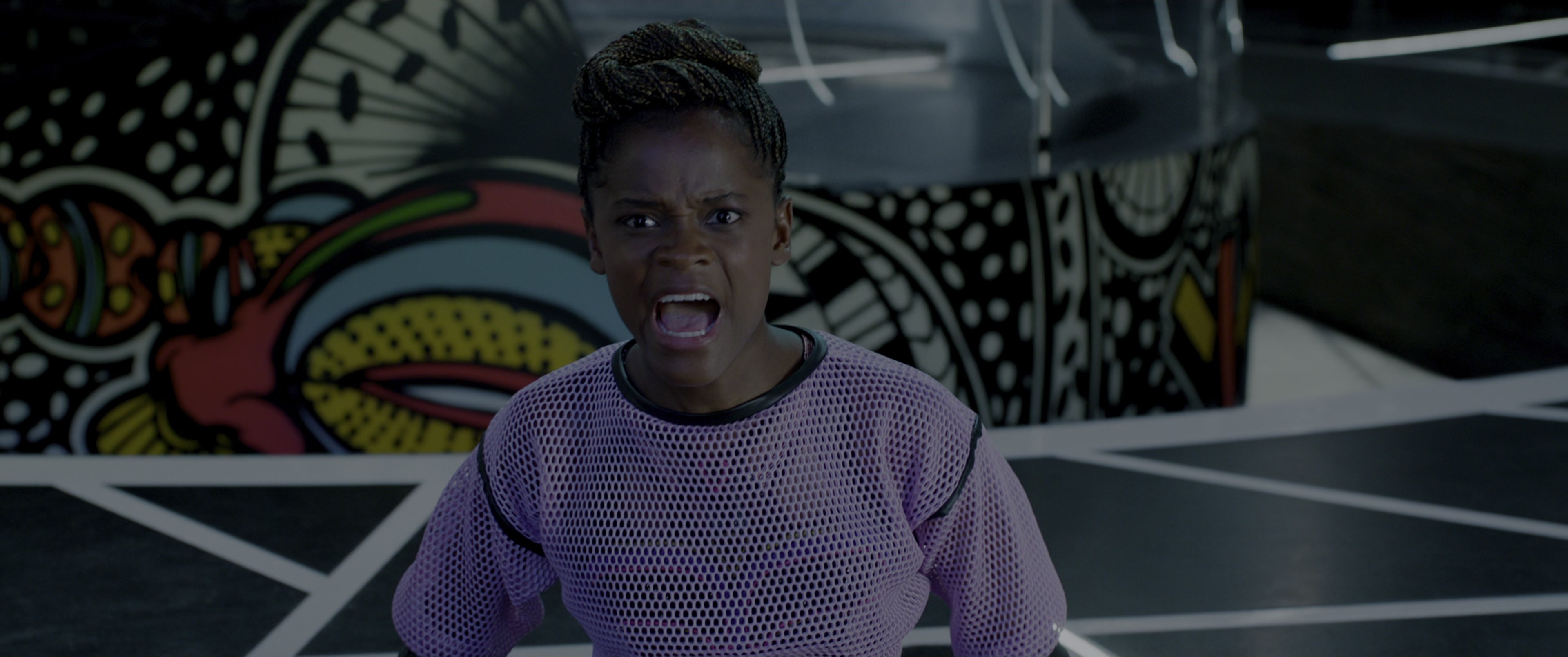 Black Panther (2018), wide, 2.39:1 — film still