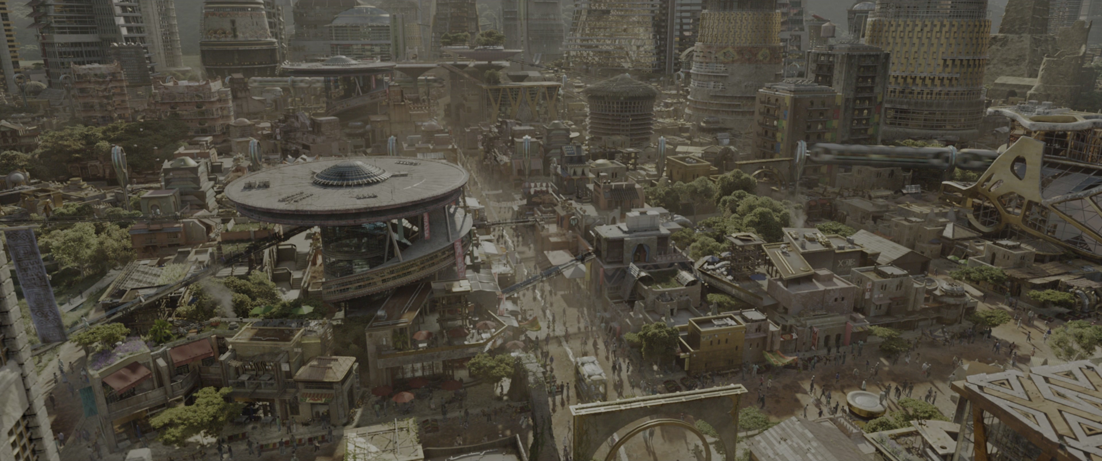 Black Panther (2018), wide, 2.39:1 — film still