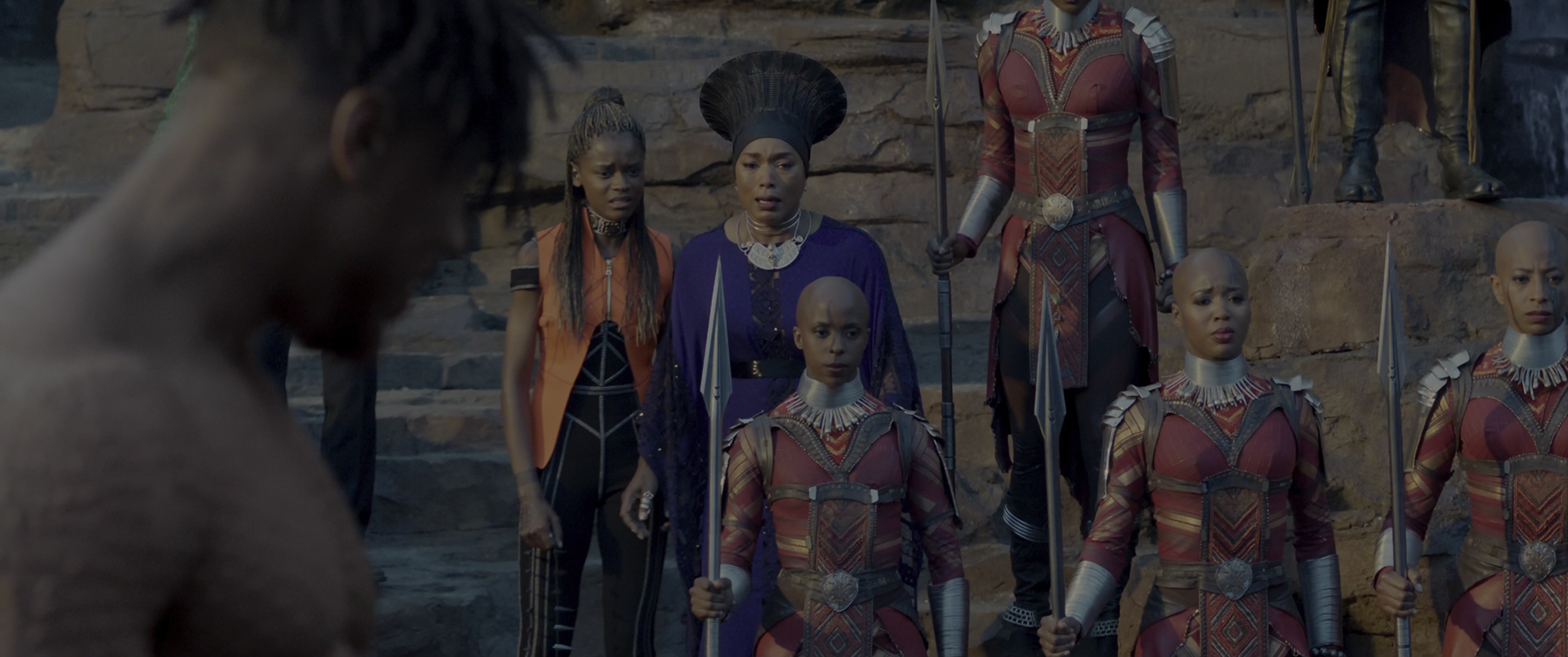 Black Panther (2018), wide, 2.39:1 — film still