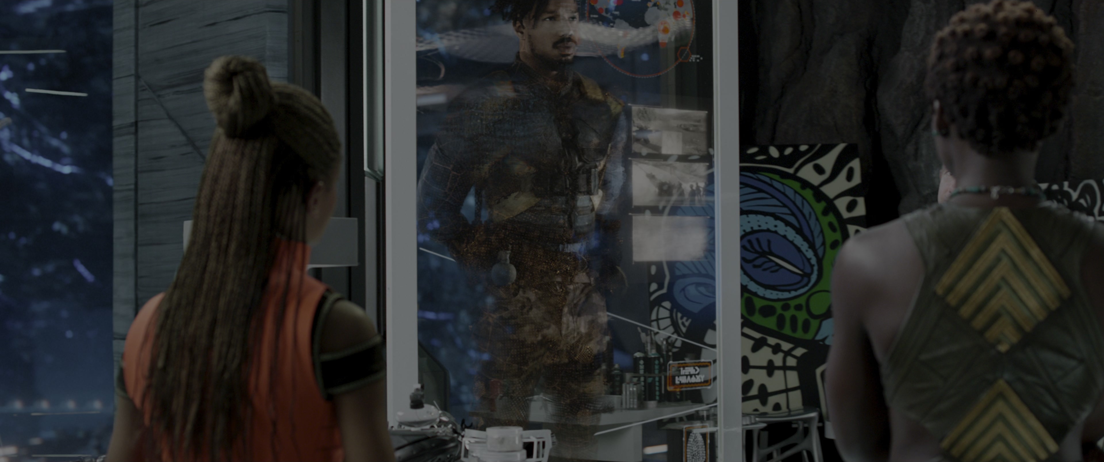 Black Panther (2018), wide, 2.39:1 — film still