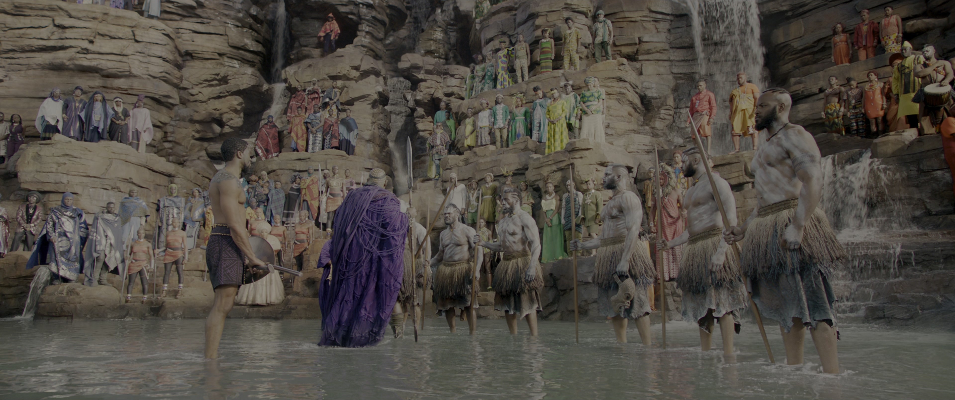 Black Panther (2018), wide, 2.39:1 — film still
