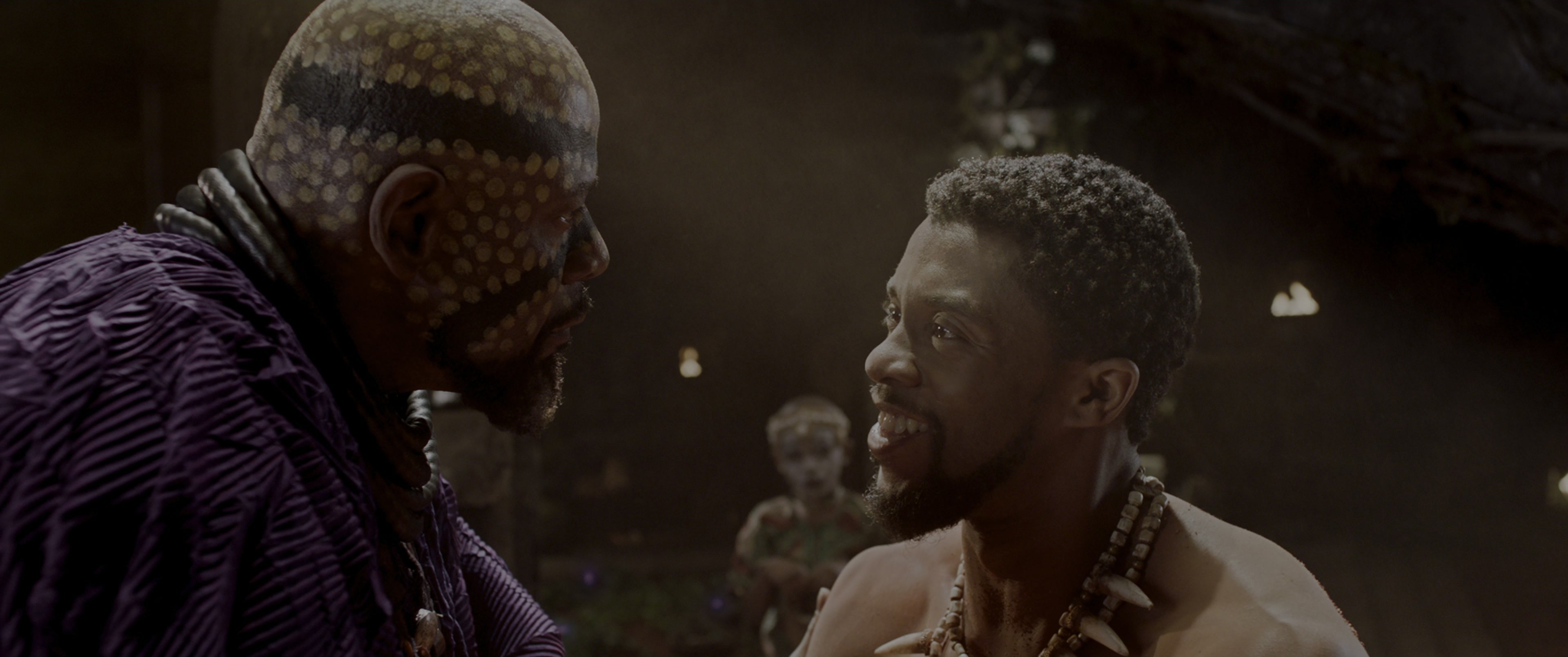 Black Panther (2018), wide, 2.39:1 — film still