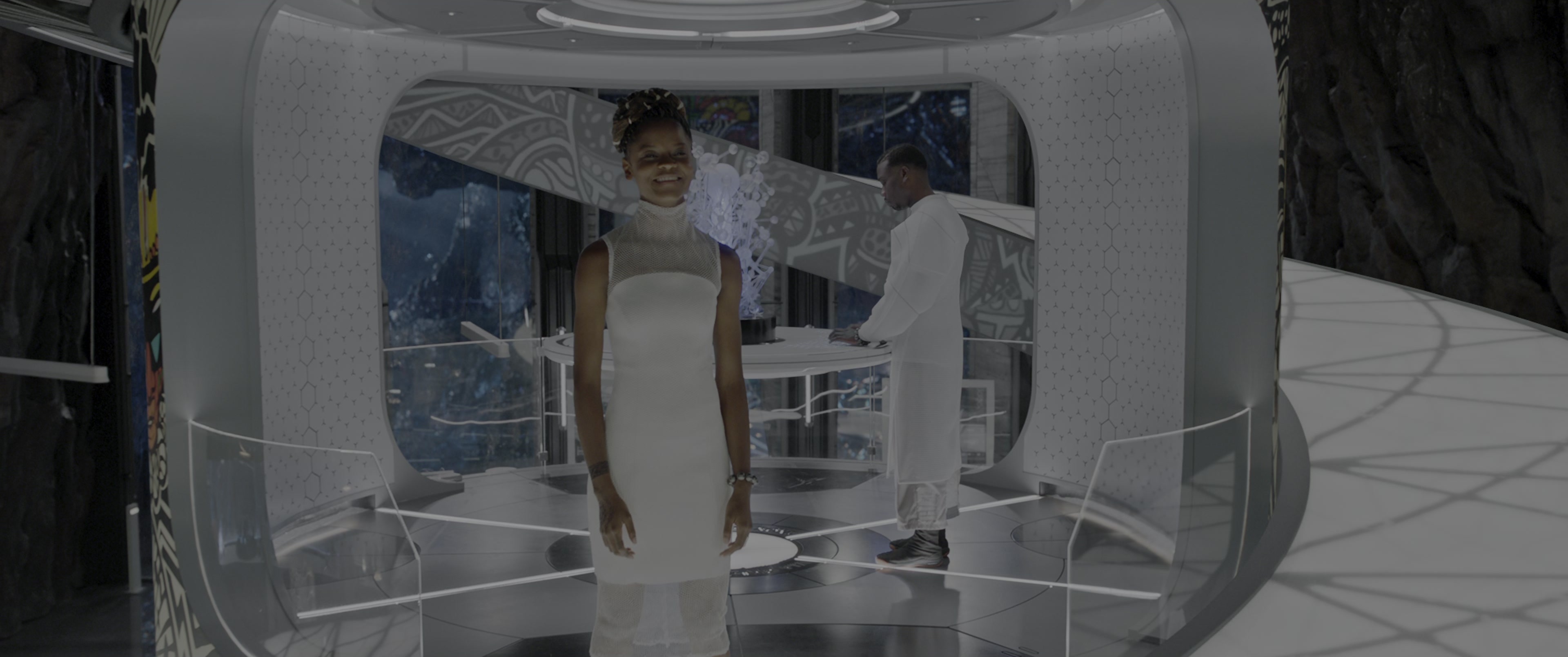 Black Panther (2018), wide, 2.39:1 — film still