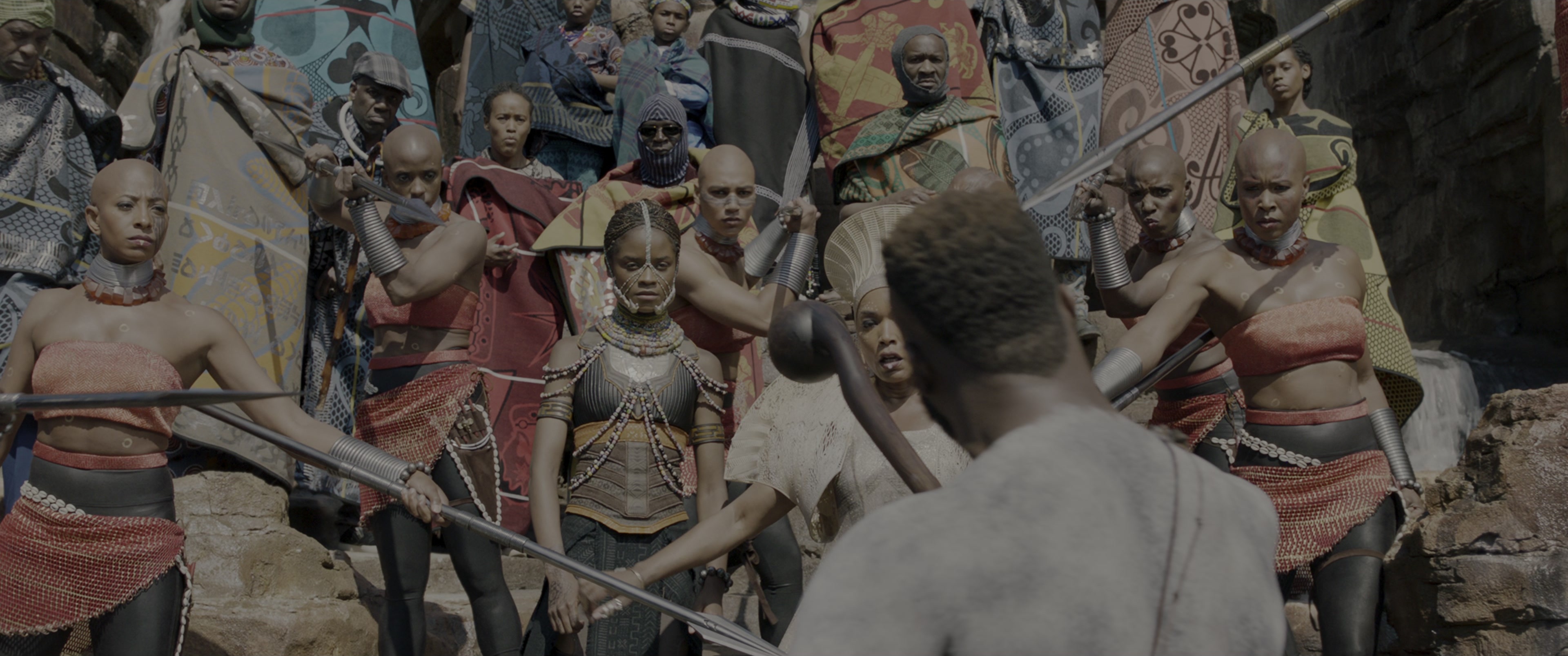 Black Panther (2018), wide, 2.39:1 — film still