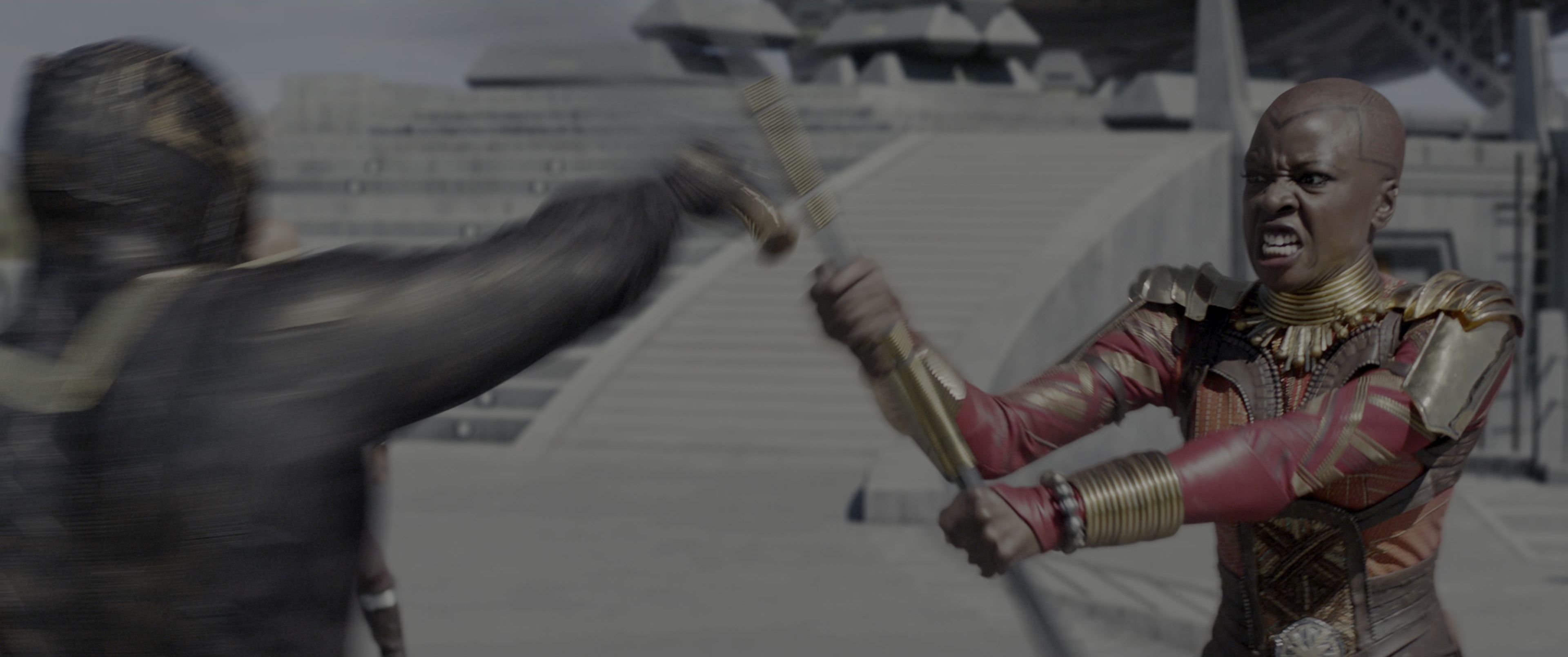 Black Panther (2018), wide, 2.39:1 — film still