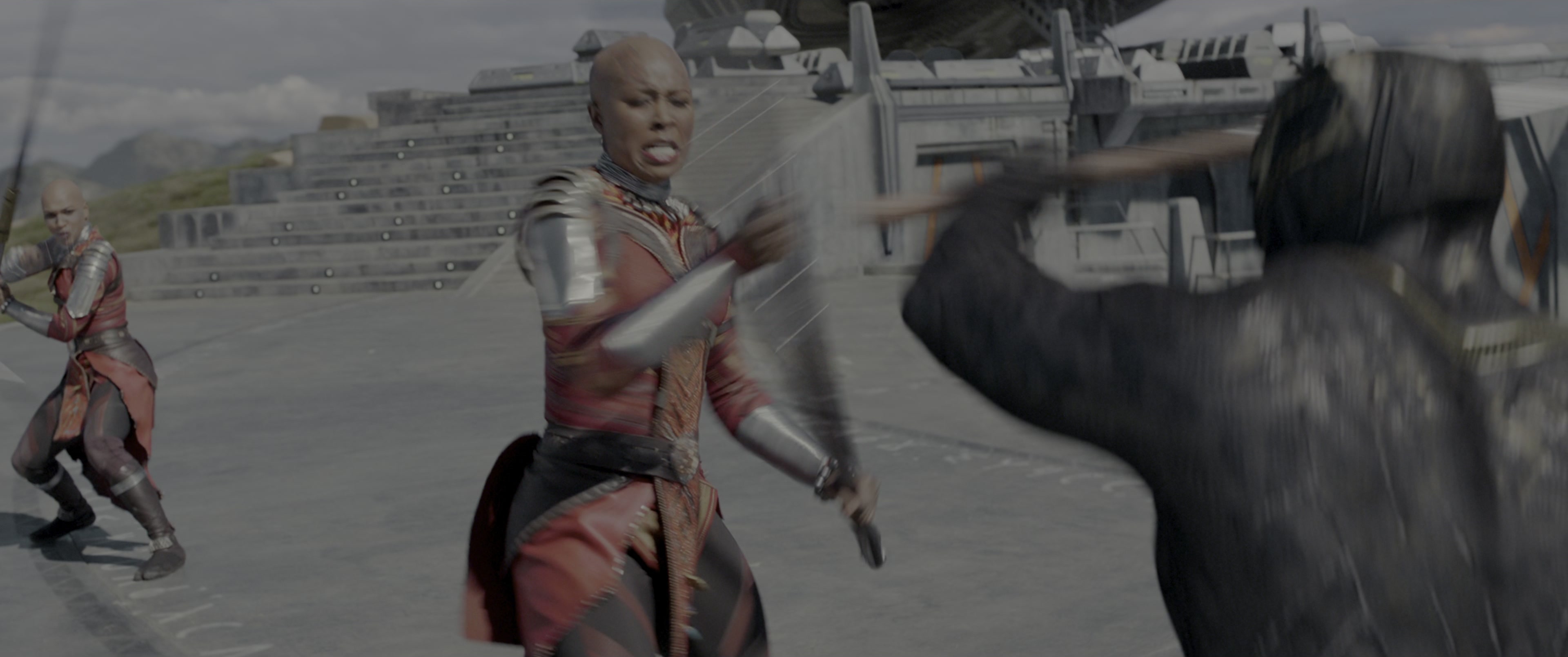 Black Panther (2018), wide, 2.39:1 — film still