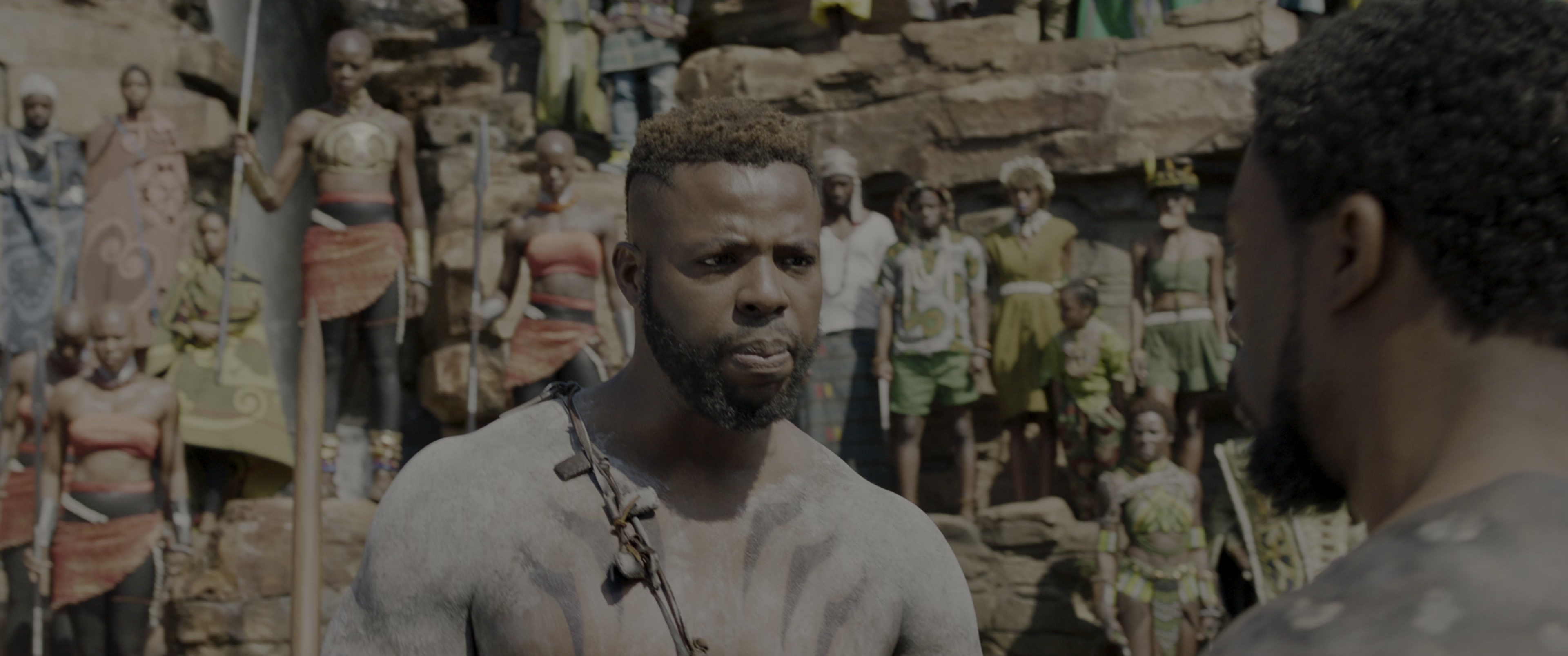 Black Panther (2018), wide, 2.39:1 — film still